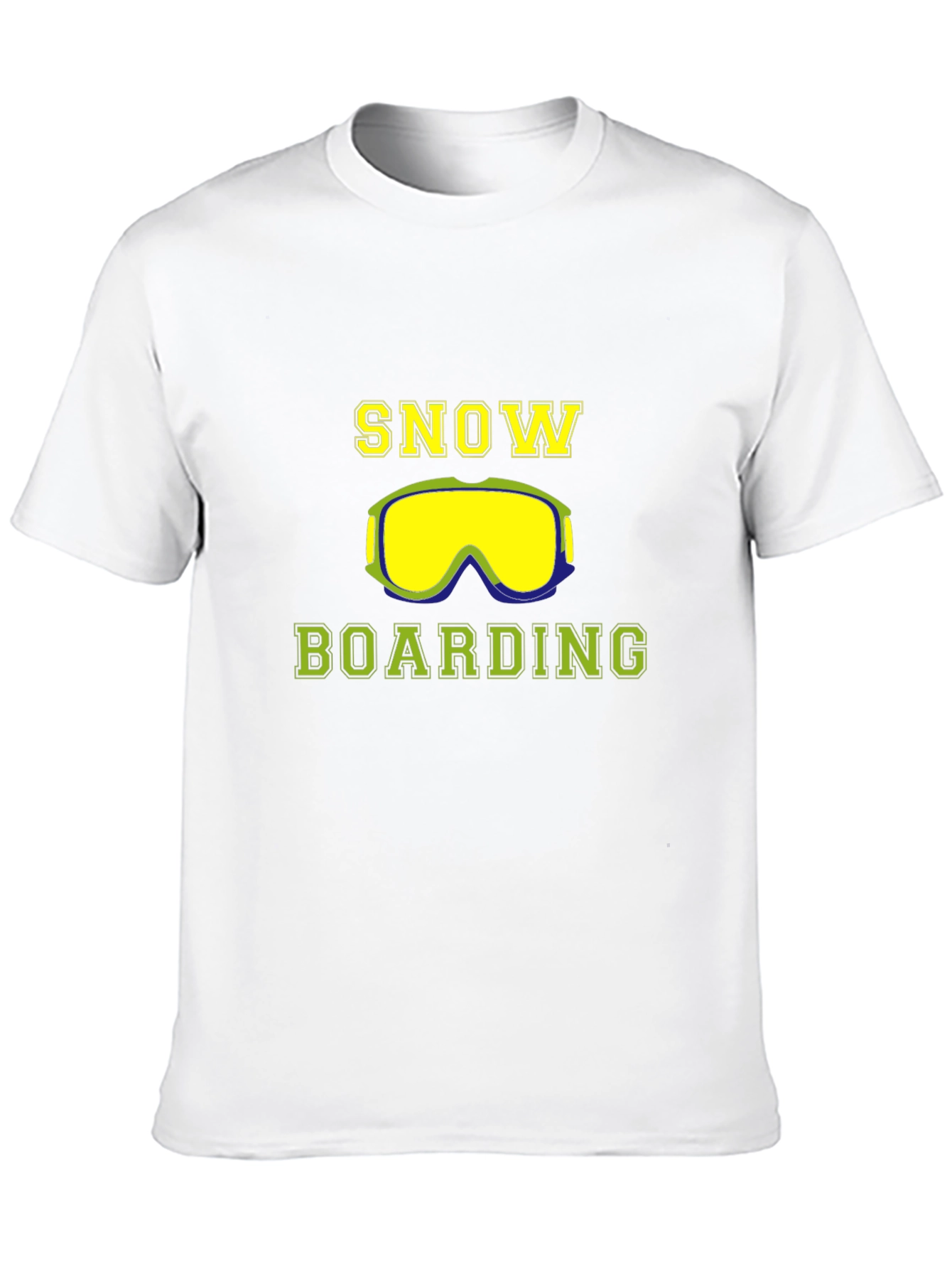 Snowboarding Graphic T-Shirt - Stylish Black Tee