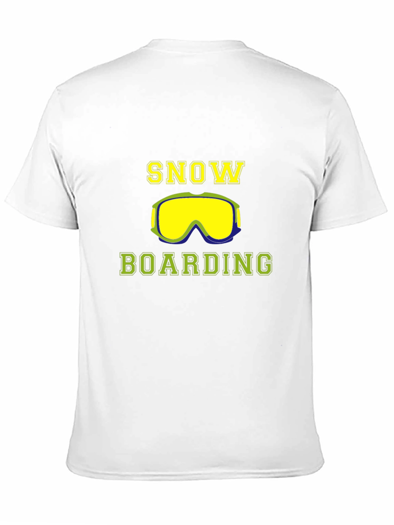 Snowboarding Graphic T-Shirt - Stylish Black Tee