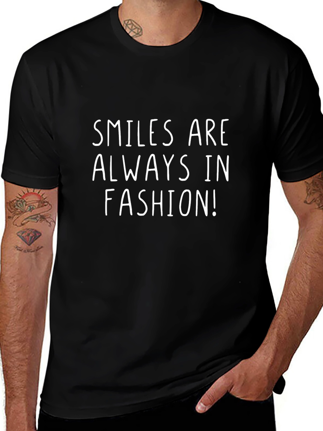 Smiles Are Always In Fashion Graphic Tee