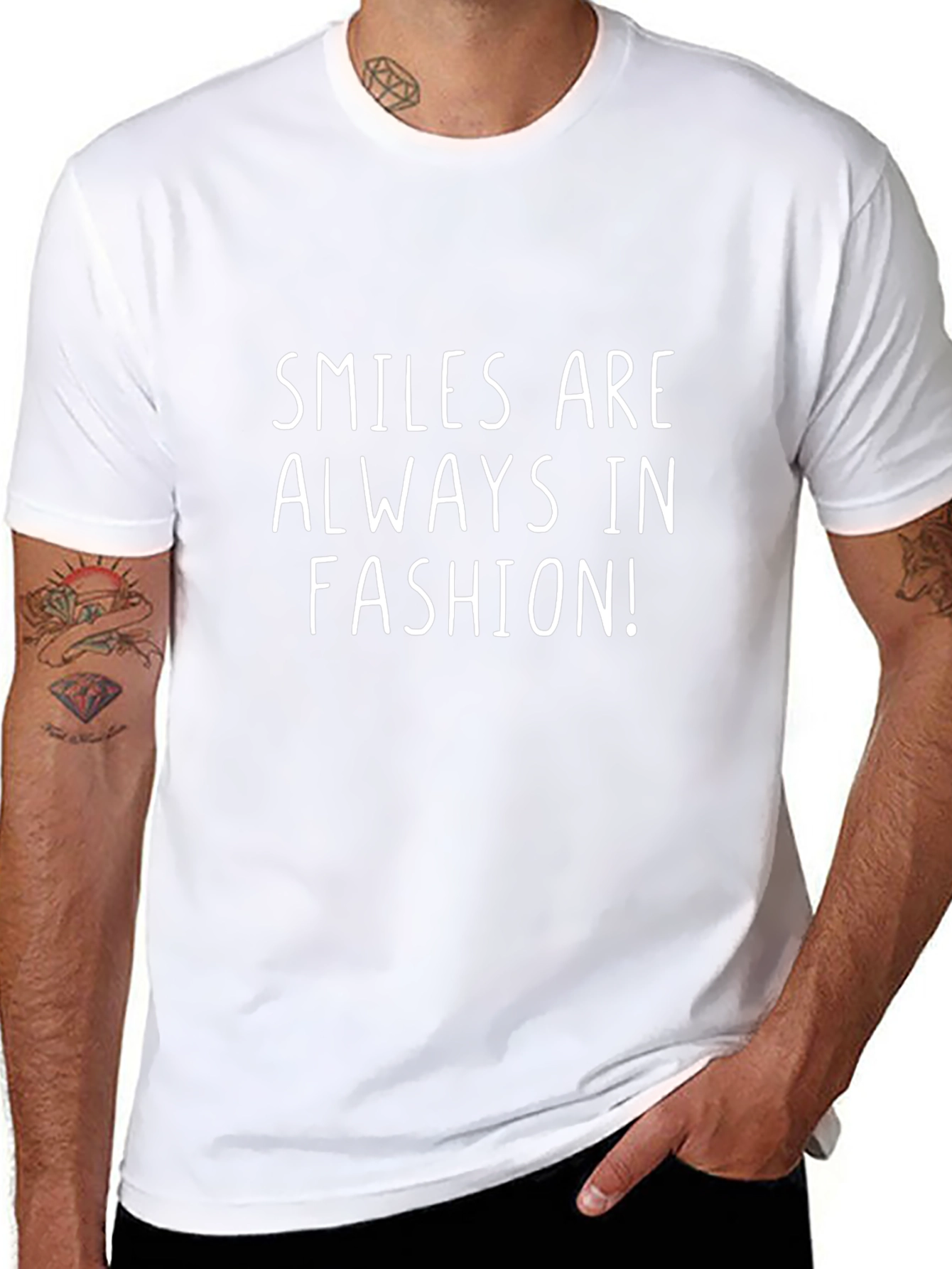 Smiles Are Always In Fashion Graphic Tee