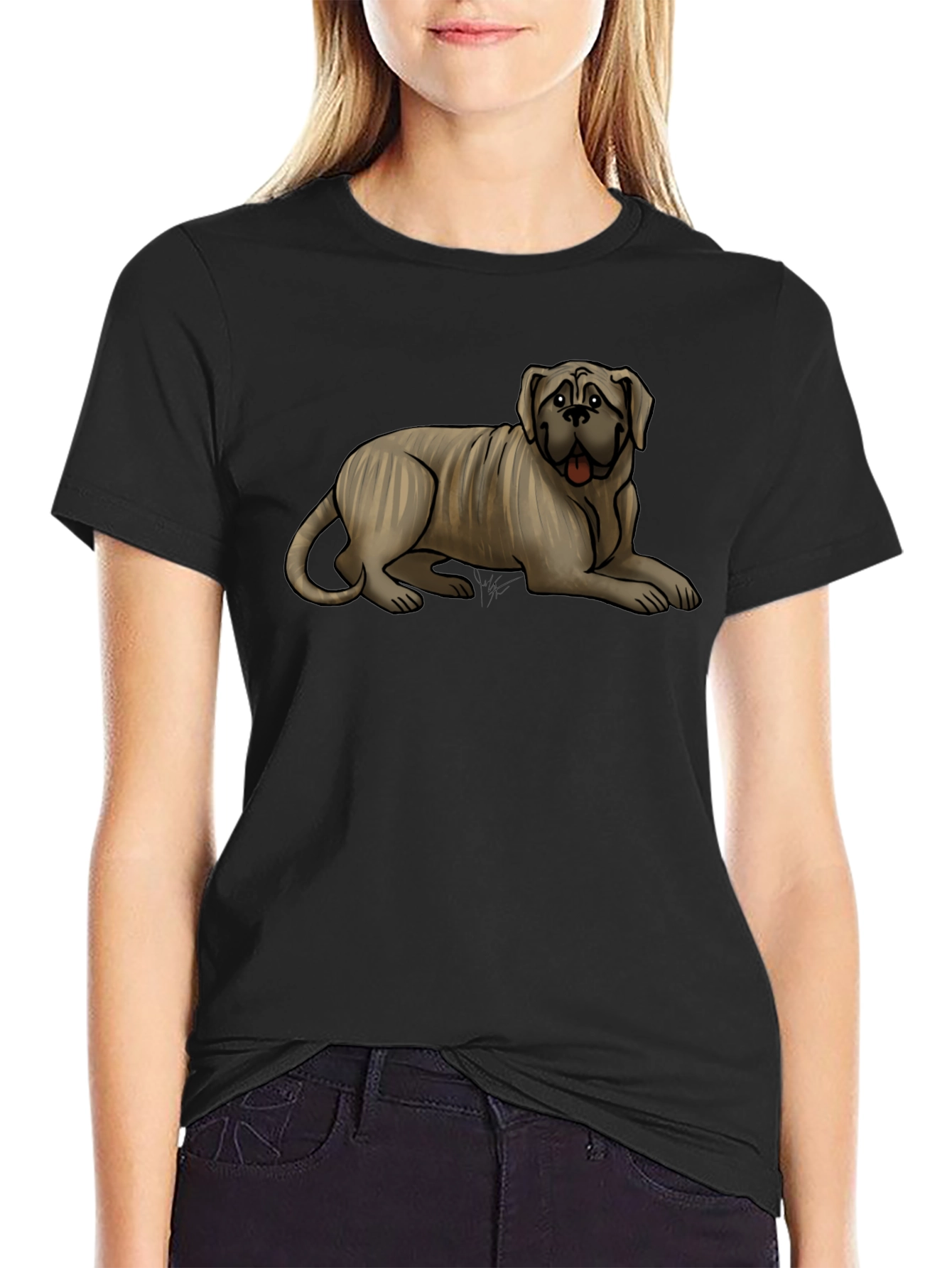 Dog Breed T-Shirt - Mastiff Graphic Tee