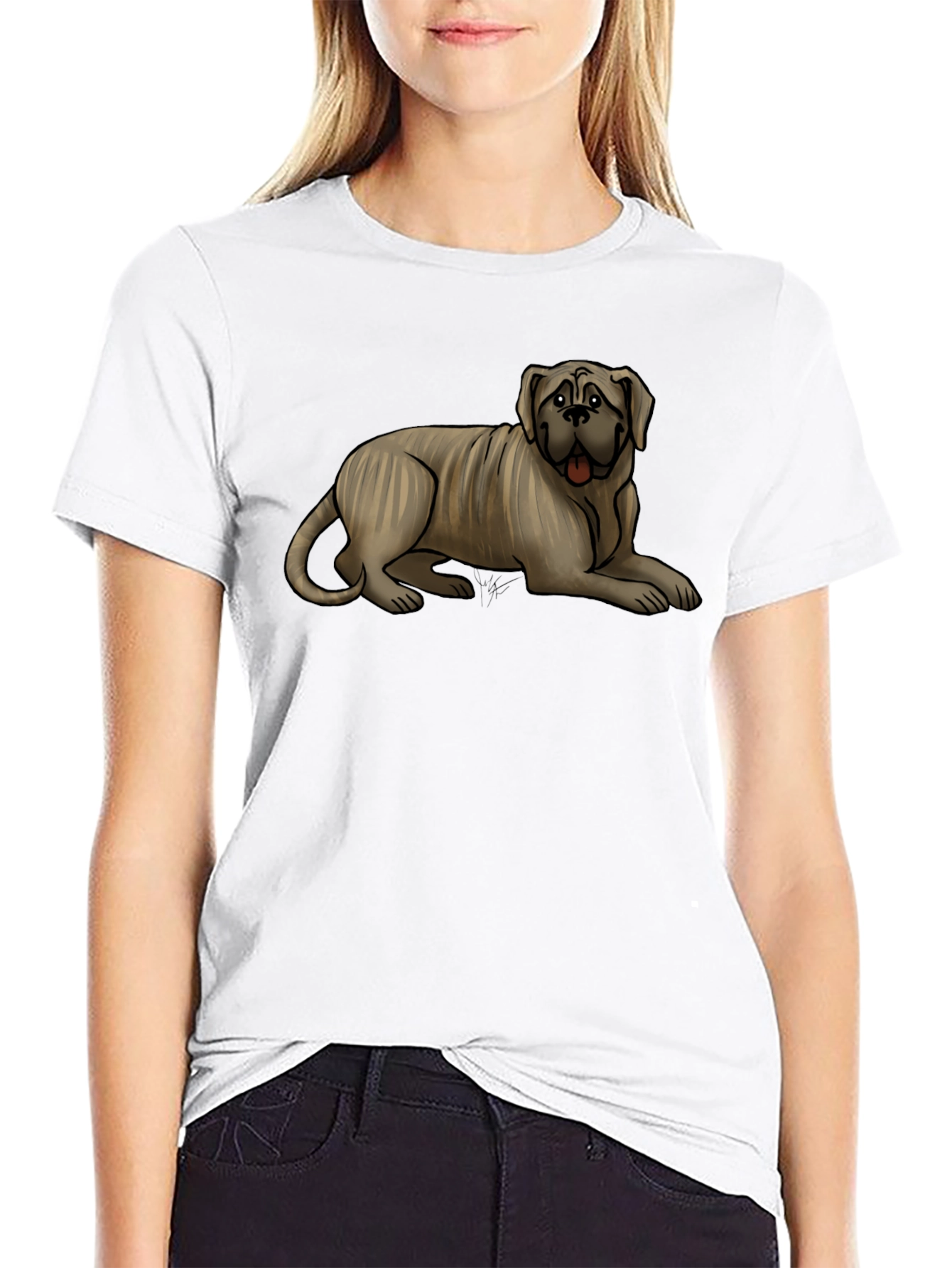 Dog Breed T-Shirt - Mastiff Graphic Tee
