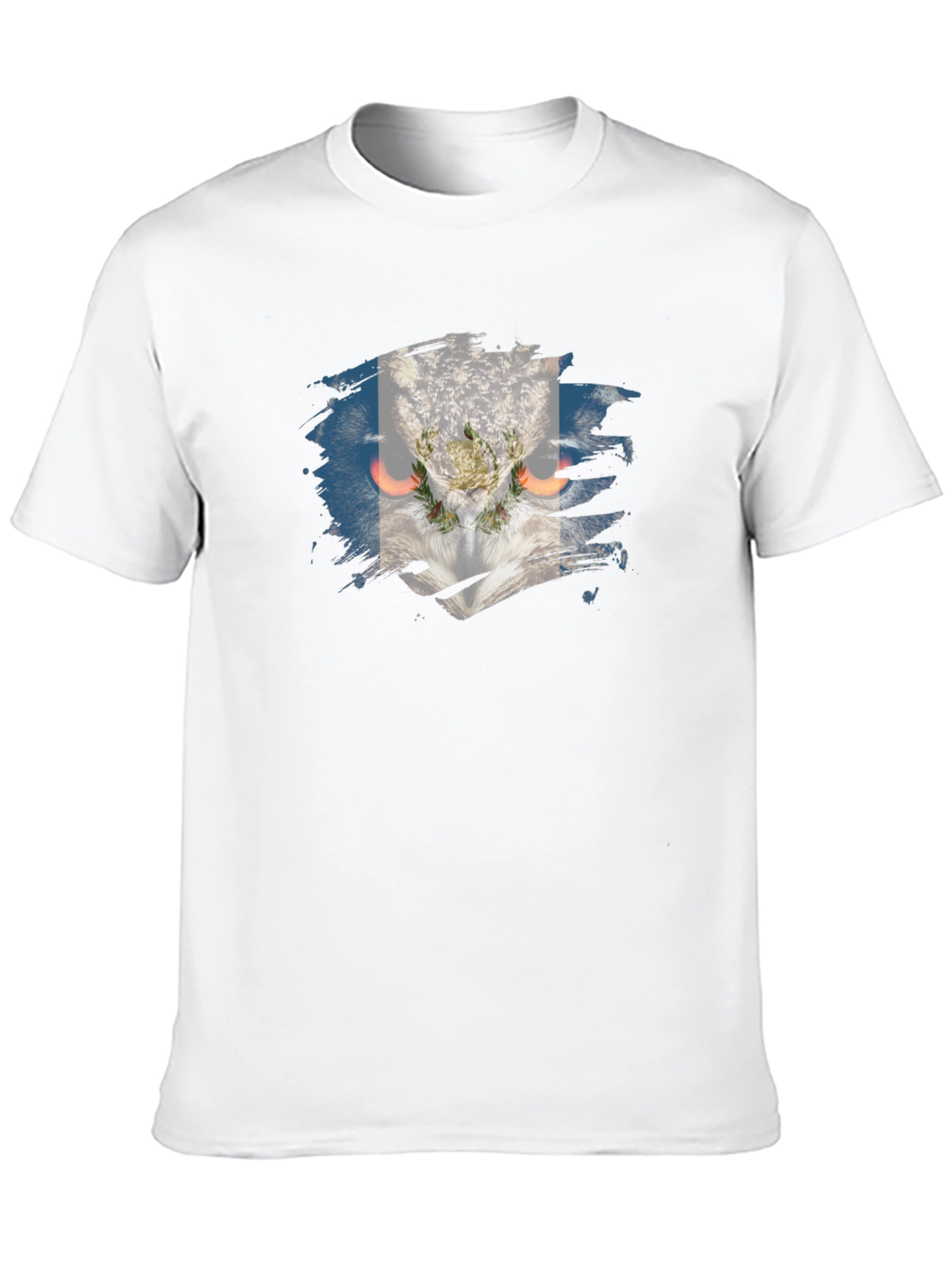 Owl Graphic Tee - Mens Black T-Shirt