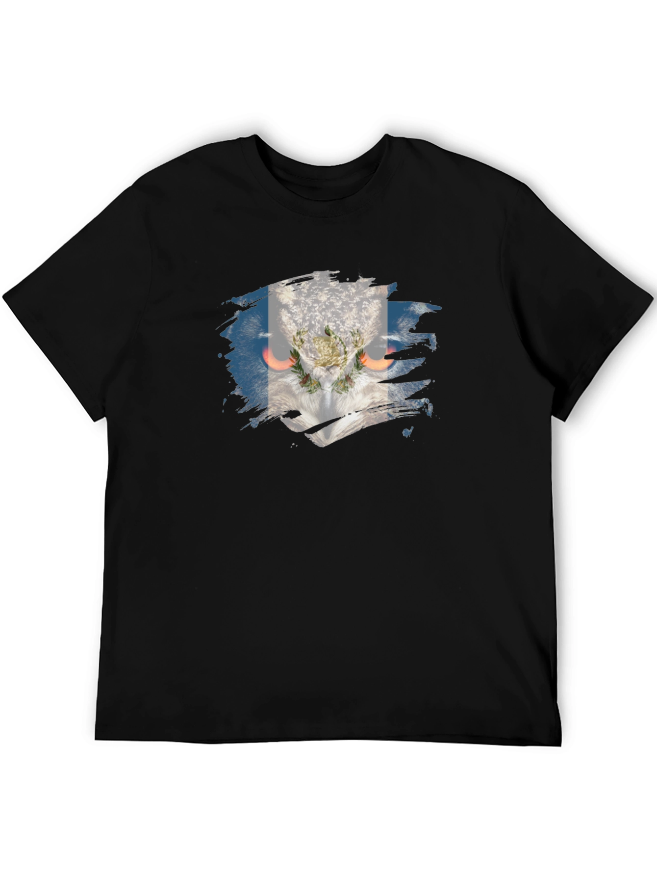 Owl Graphic Tee - Mens Black T-Shirt