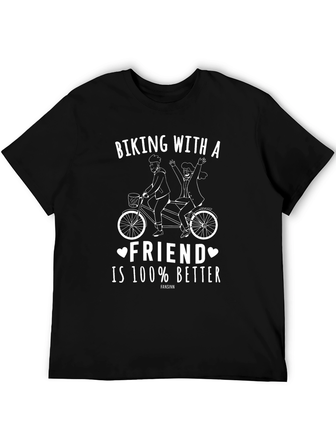 Biking With a Friend Graphic Tee