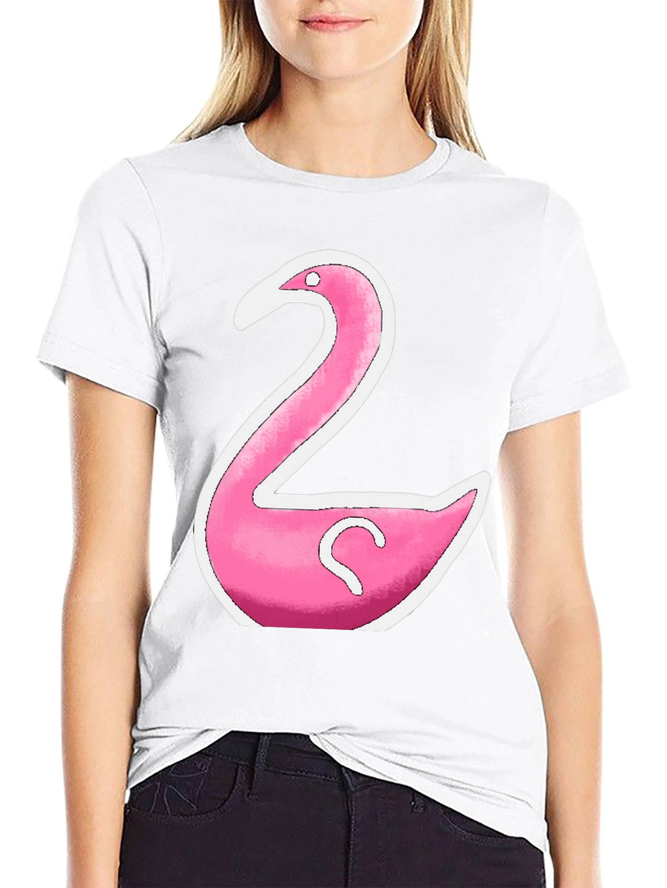 Pink Flamingo Graphic T-Shirt