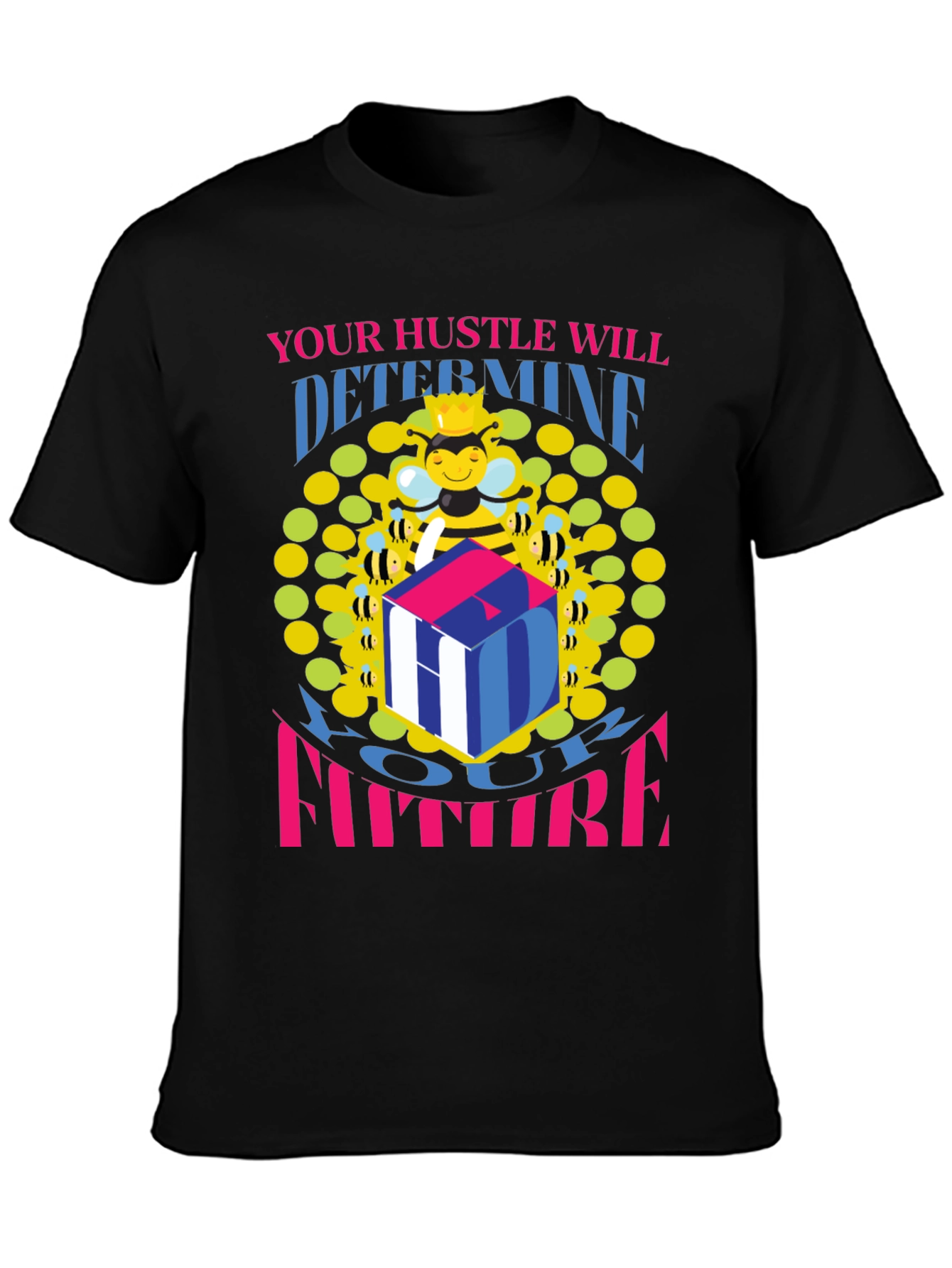 Hustle Future Bee Graphic Tee