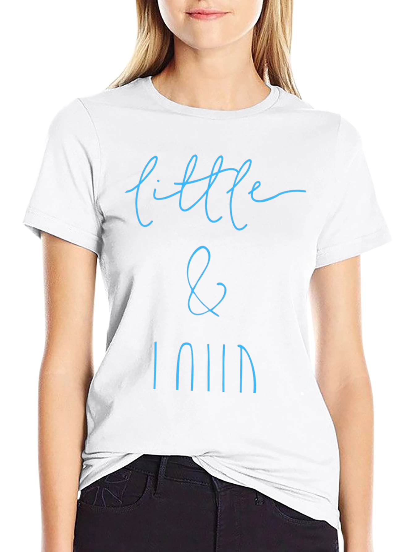 Little & Loud Graphic Tee - Stylish Black T-Shirt