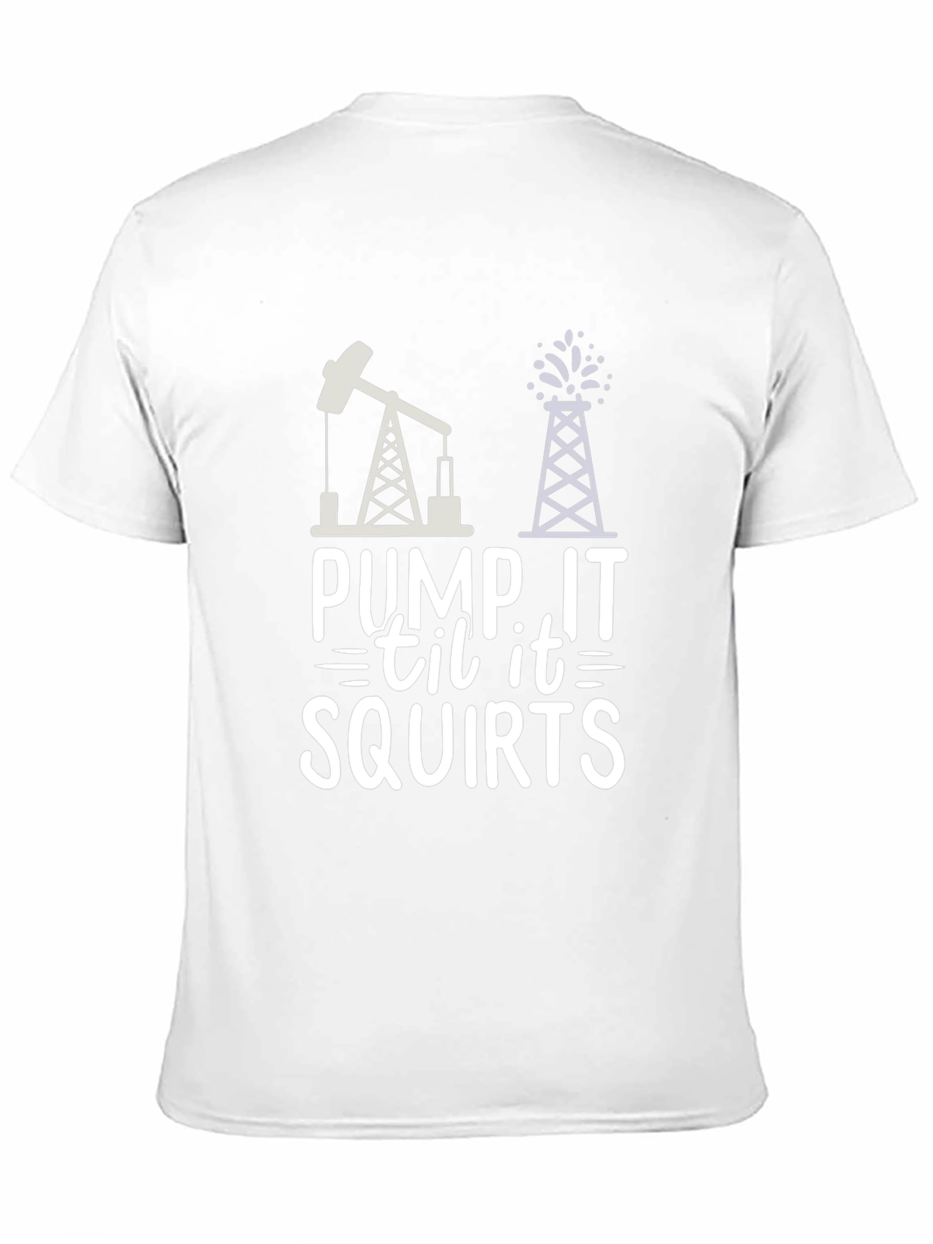 Pump It Till It Squirts Black T-Shirt