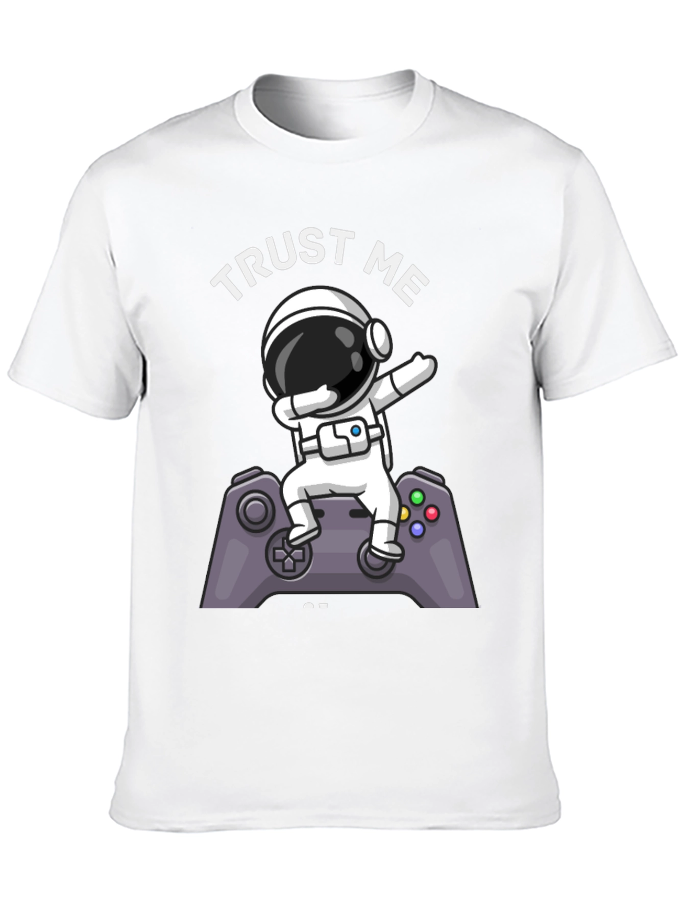 Astronaut Gamer Graphic Tee - Trust Me