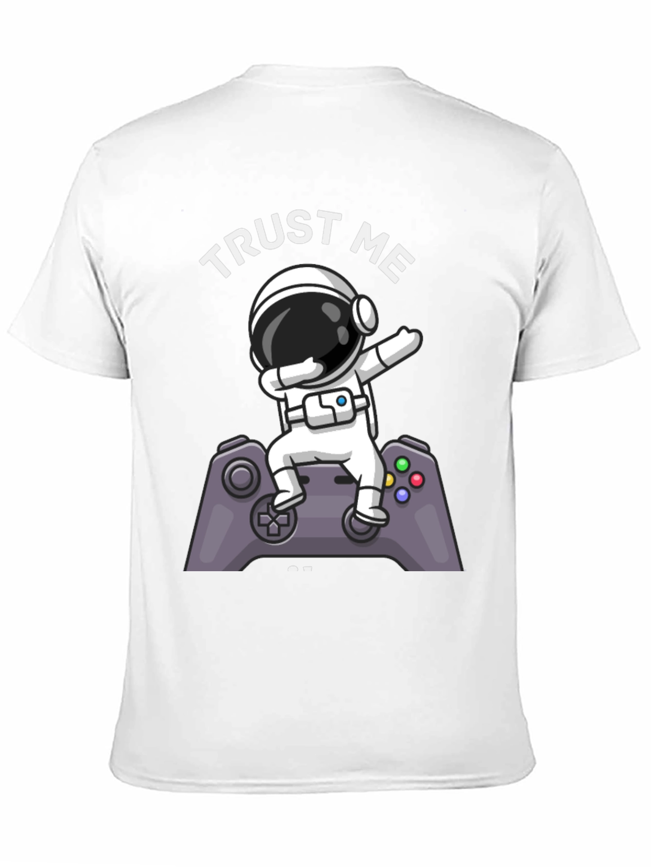 Astronaut Gamer Graphic Tee - Trust Me