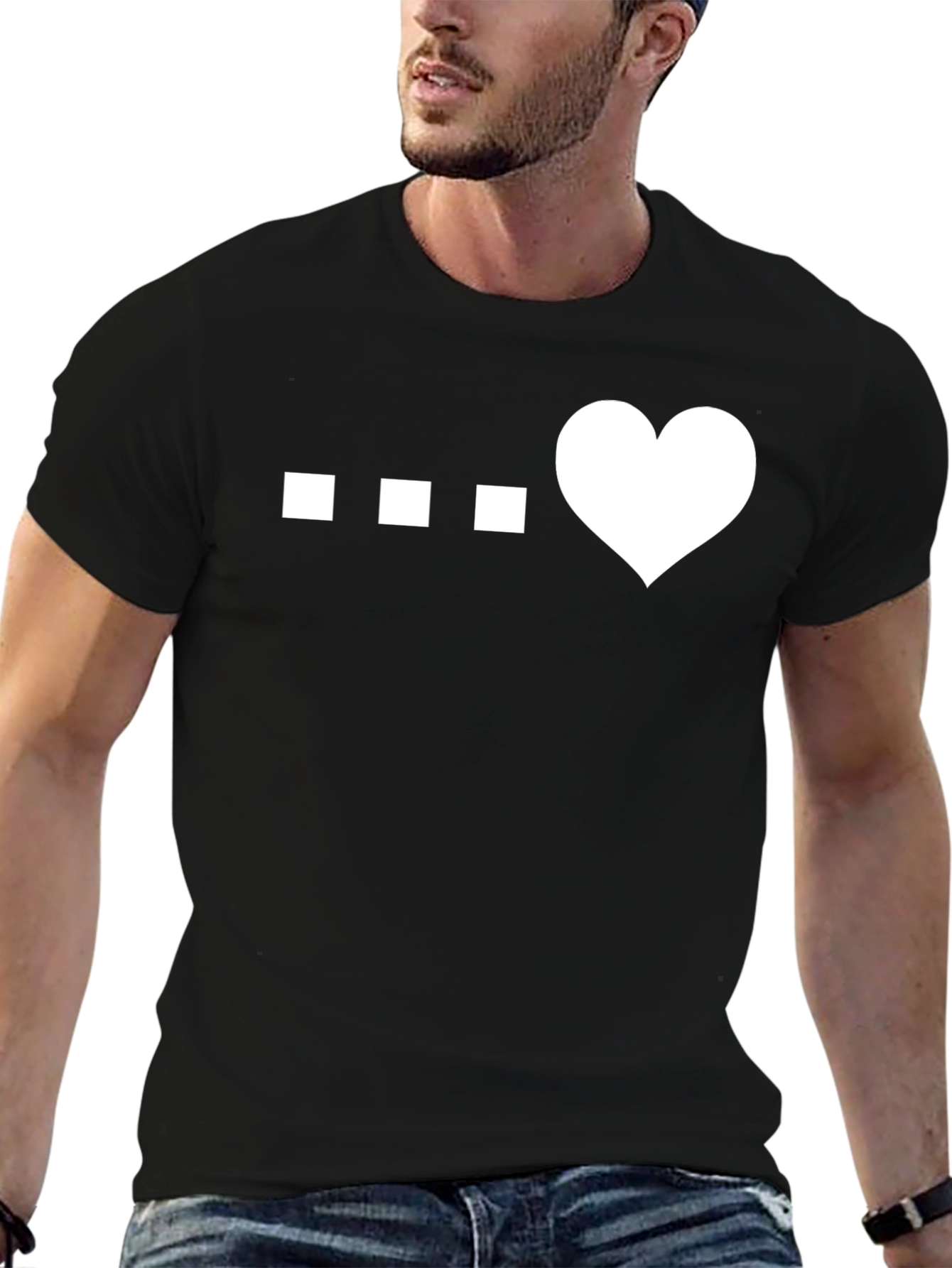 Heartbeat Graphic Tee - Modern Casual Style