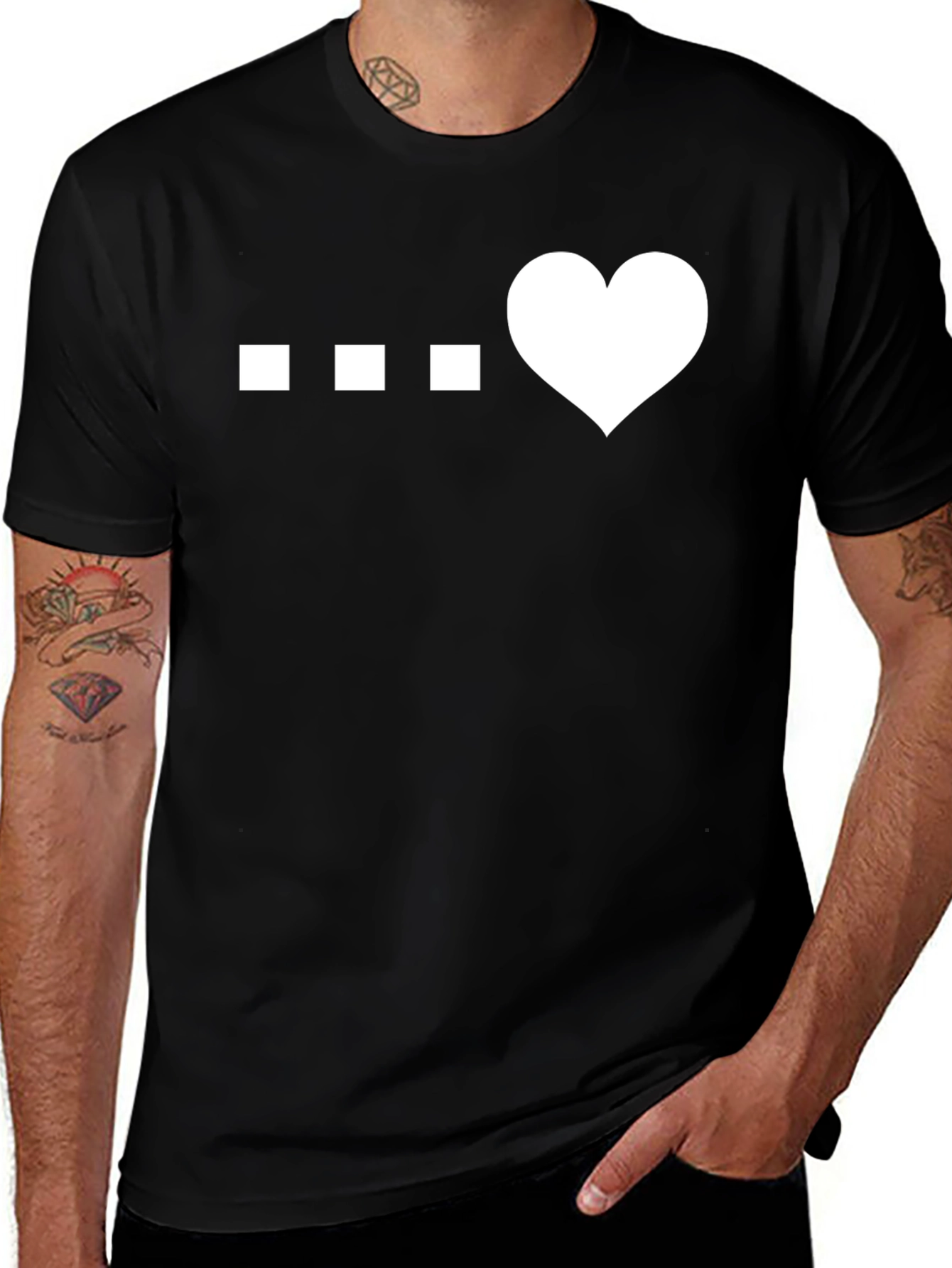 Heartbeat Graphic Tee - Modern Casual Style