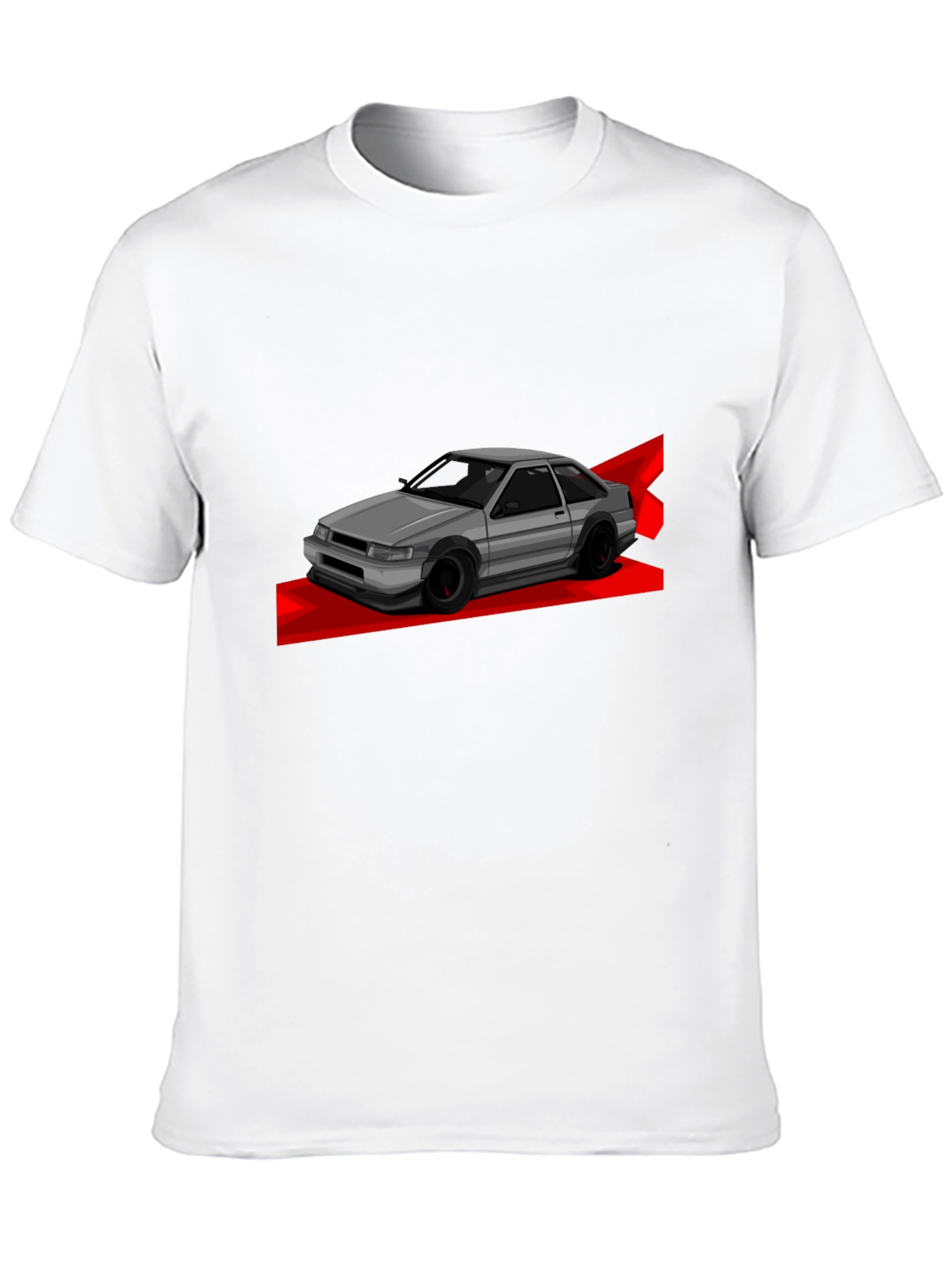 JDM Car Graphic T-Shirt - Black Cotton Tee