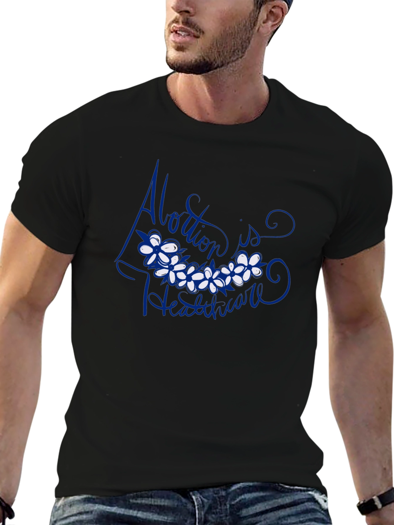 Abortion is Healthcare Black T-Shirt