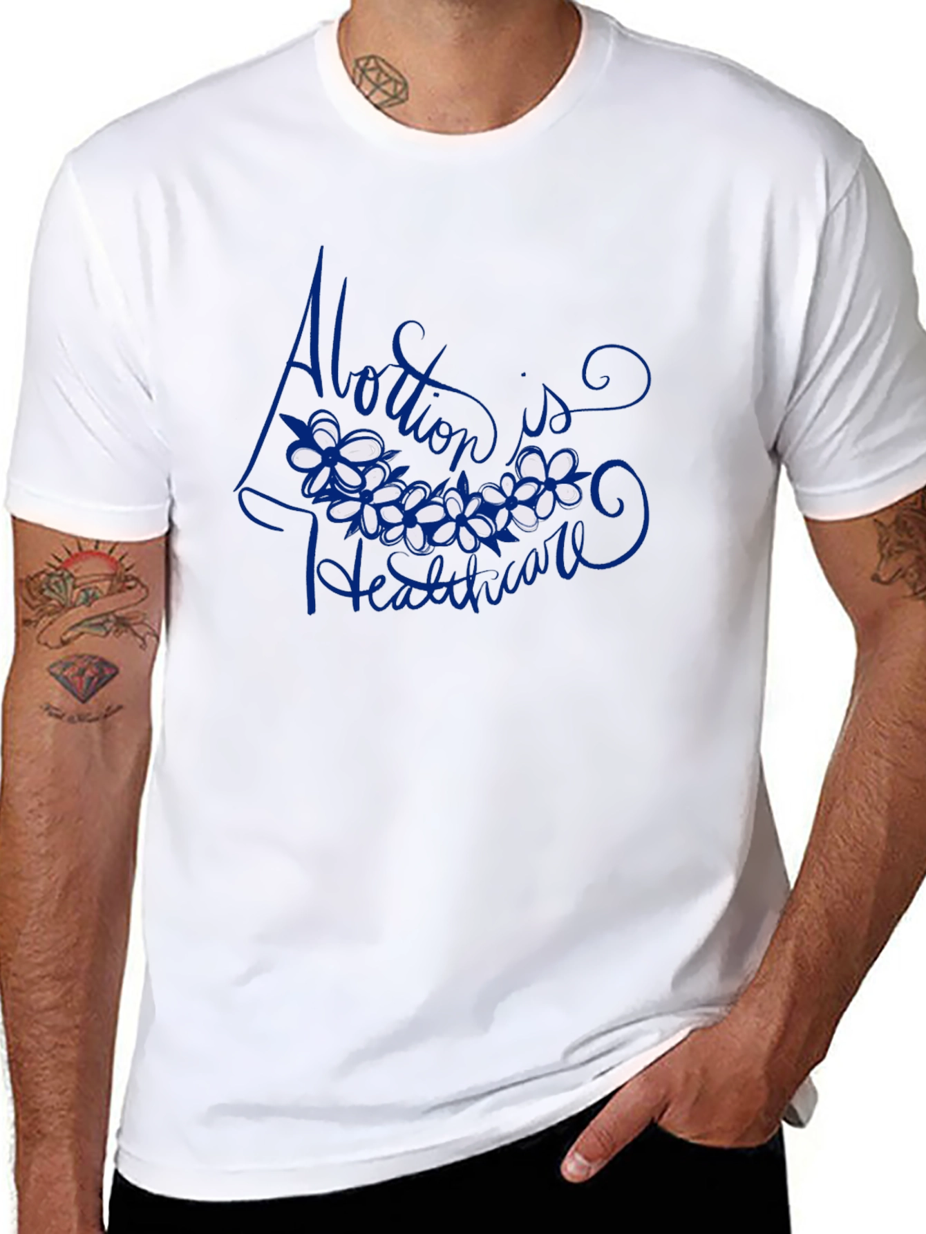 Abortion is Healthcare Black T-Shirt