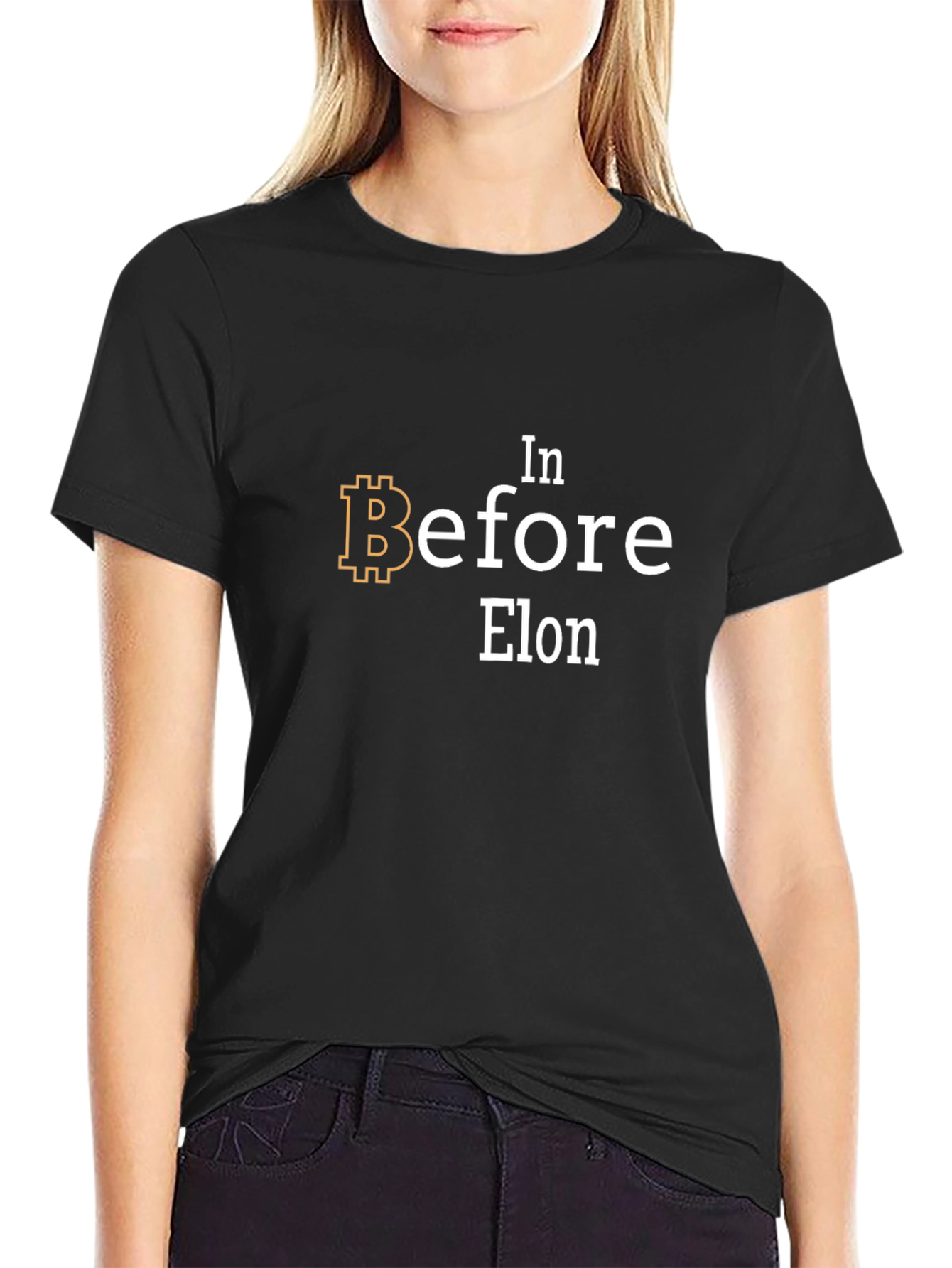 In Before Elon Bitcoin T-Shirt - Crypto Tee