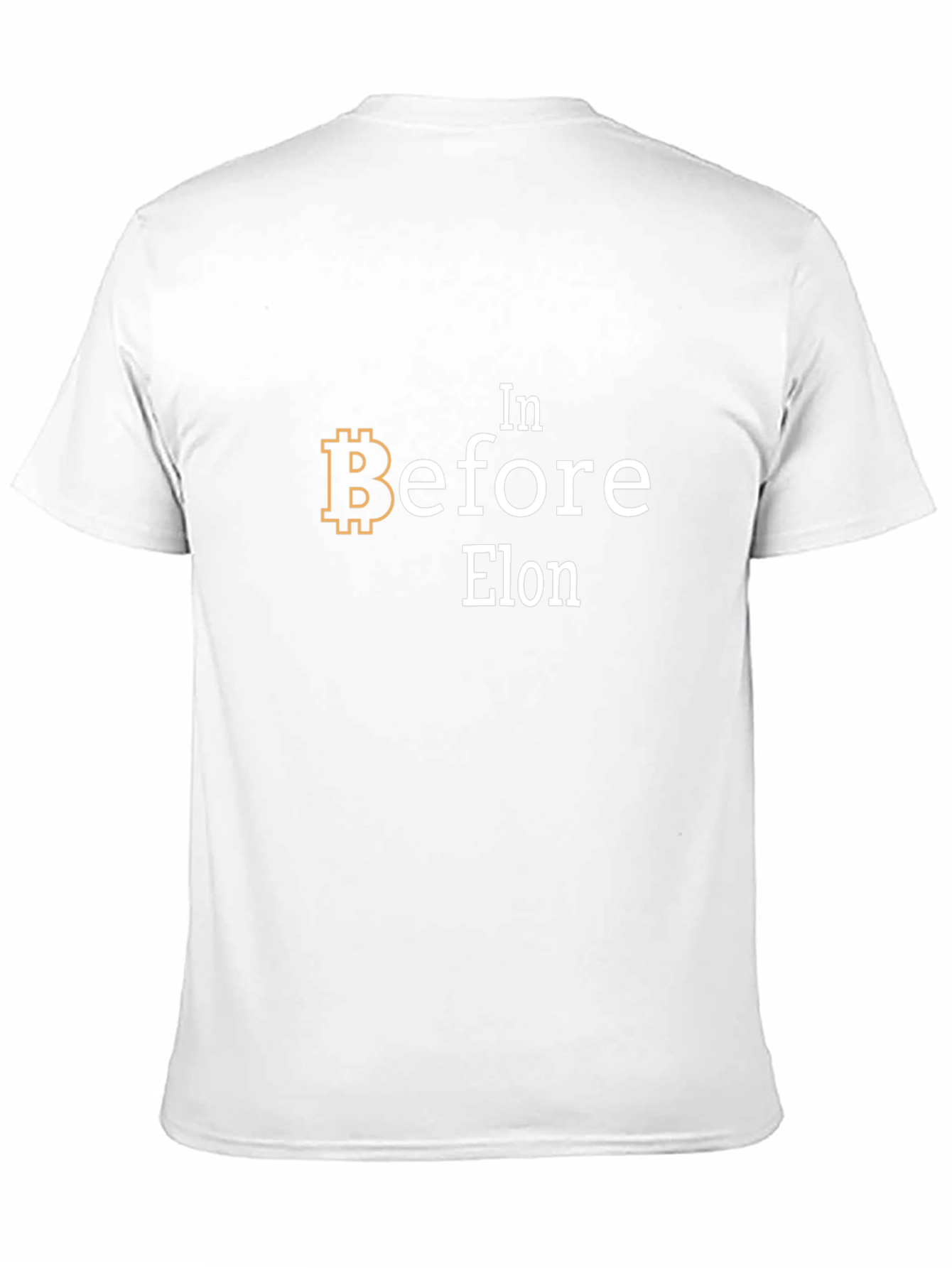 In Before Elon Bitcoin T-Shirt - Crypto Tee