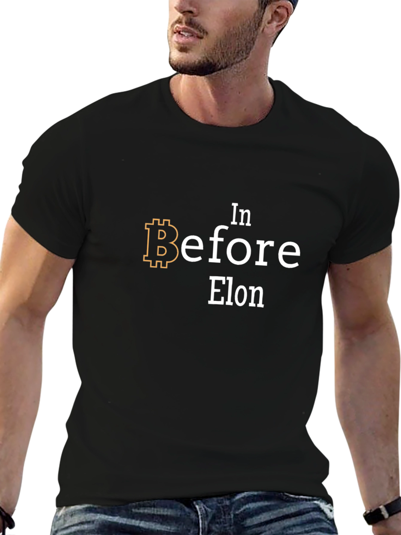 In Before Elon Bitcoin T-Shirt - Crypto Tee