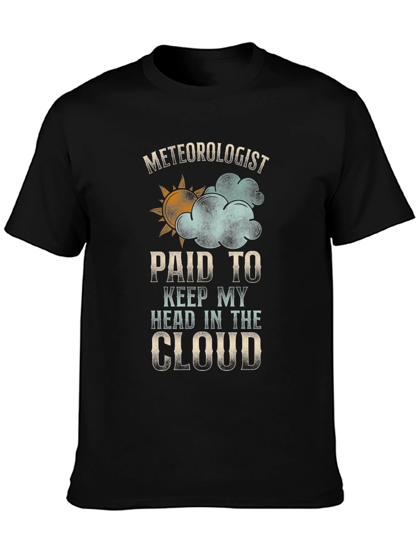 Meteorologist Cloud T-Shirt: Funny Weather Apparel