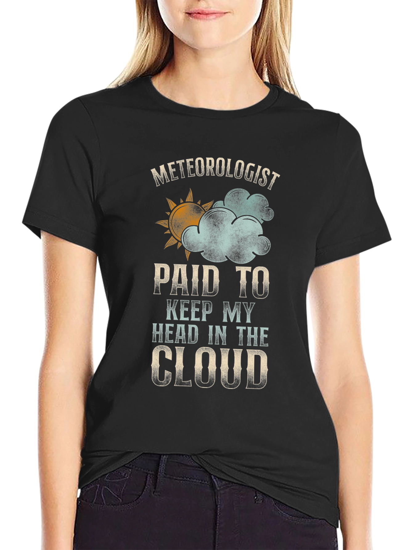Meteorologist Cloud T-Shirt: Funny Weather Apparel