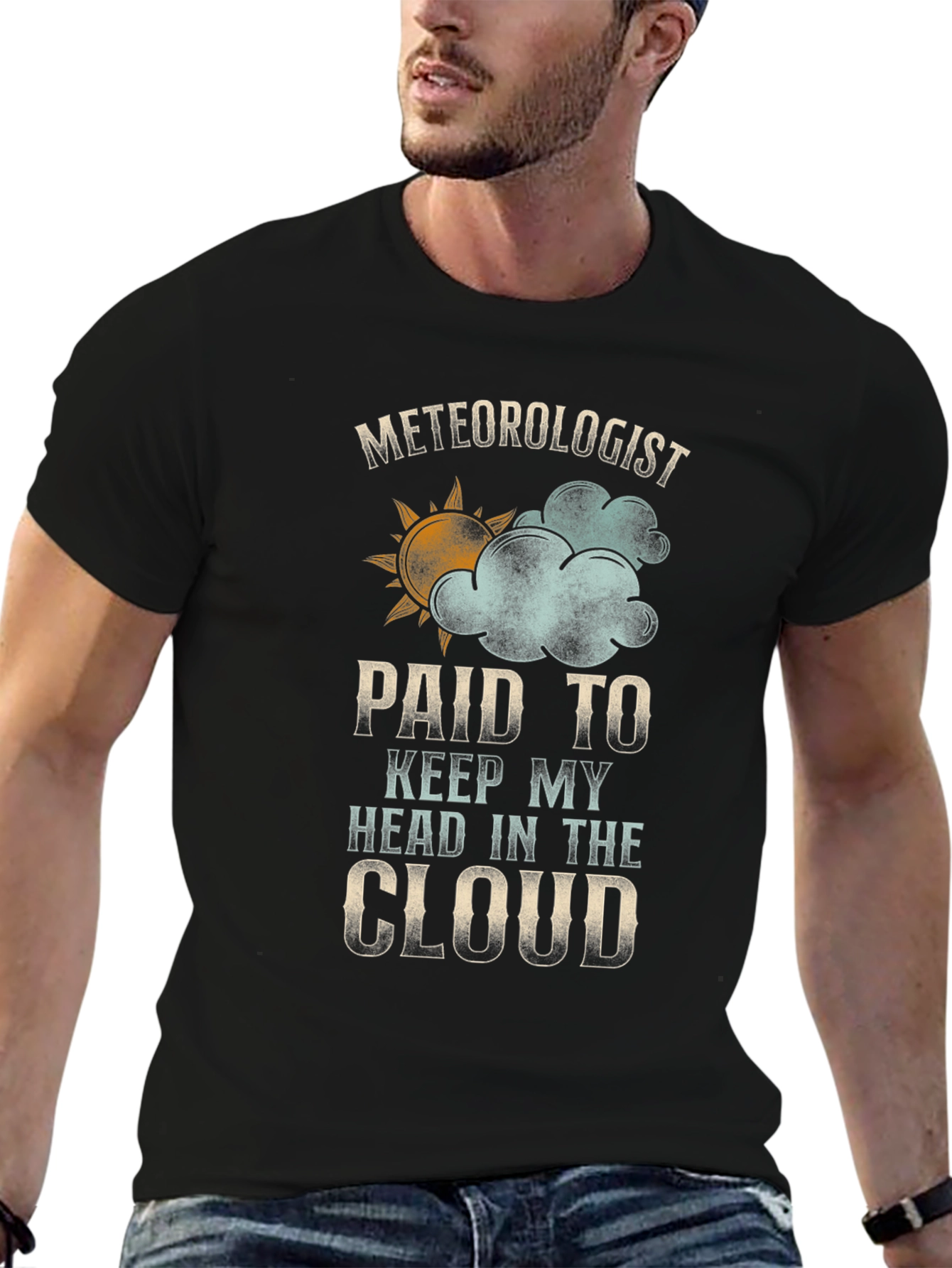 Meteorologist Cloud T-Shirt: Funny Weather Apparel
