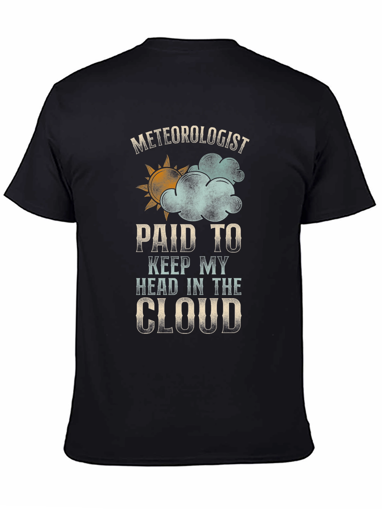 Meteorologist Cloud T-Shirt: Funny Weather Apparel