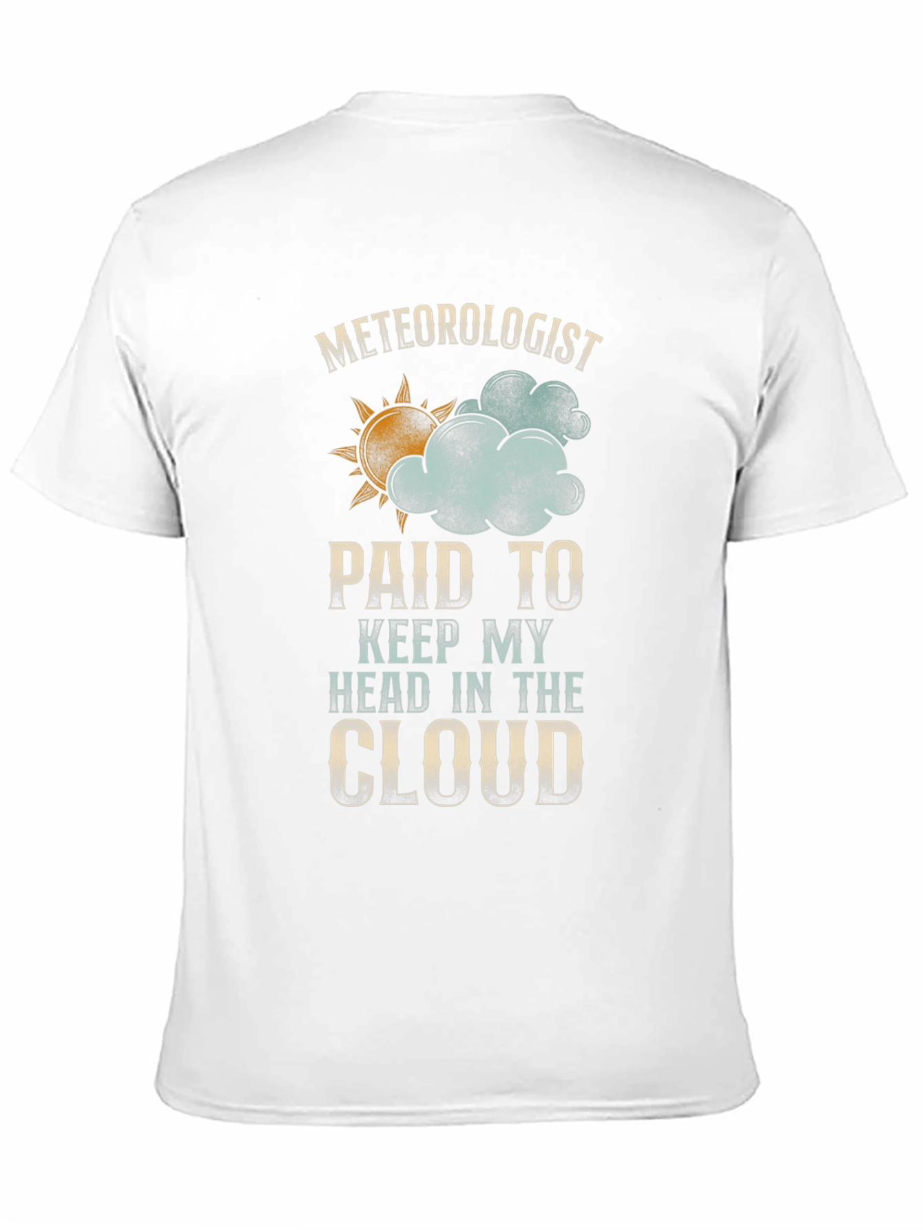 Meteorologist Cloud T-Shirt: Funny Weather Apparel