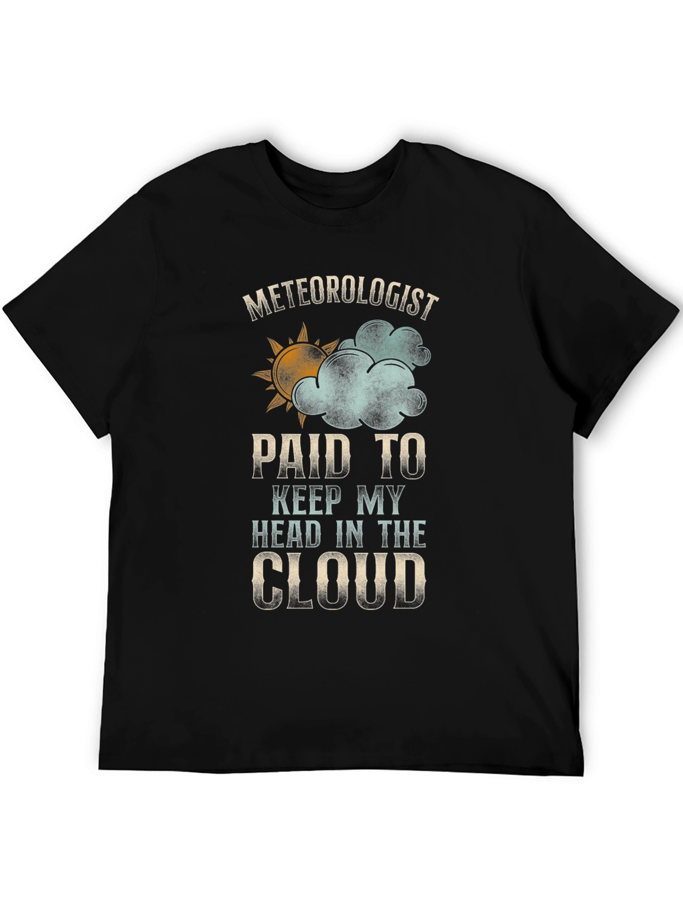 Meteorologist Cloud T-Shirt: Funny Weather Apparel