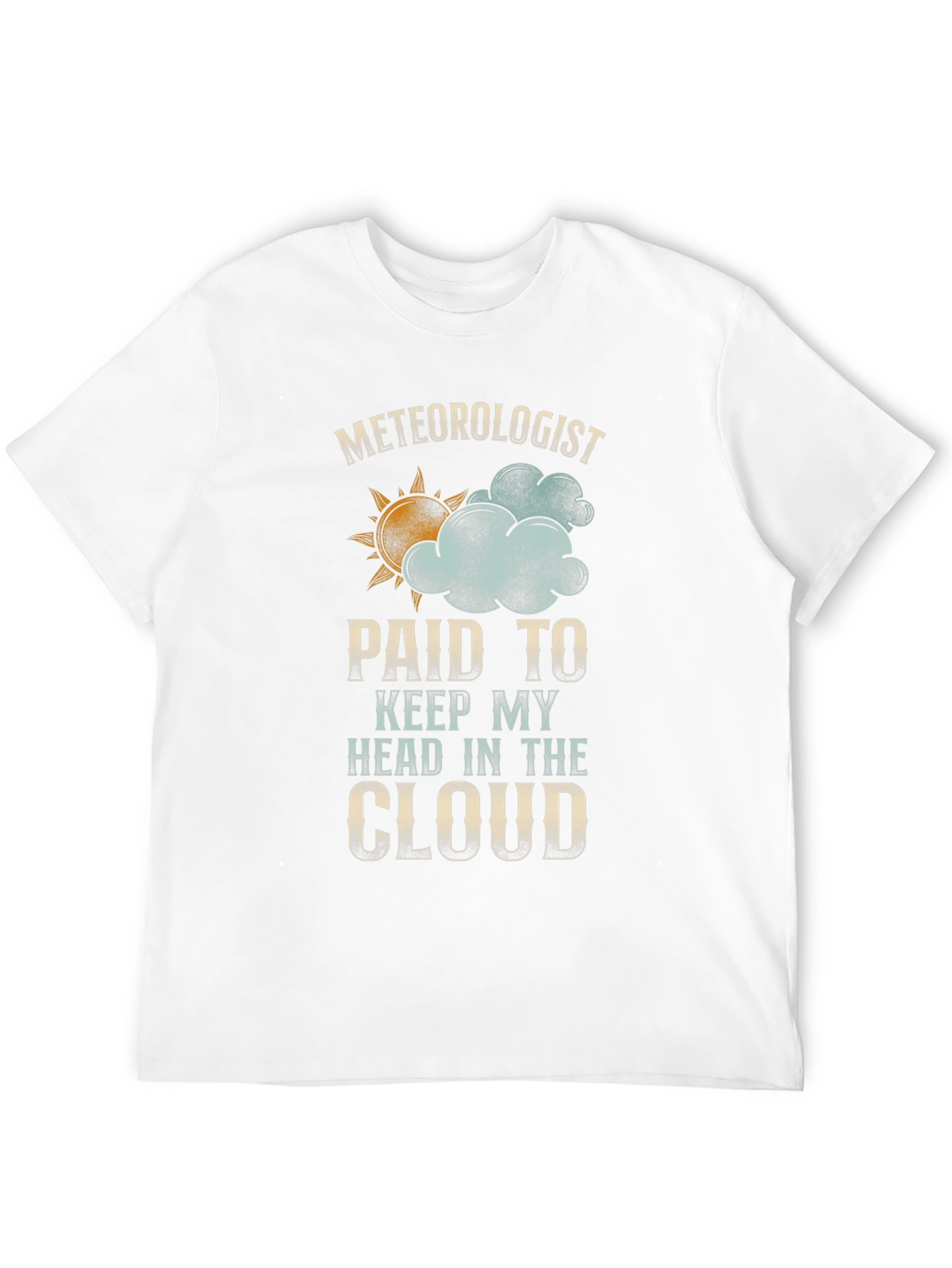 Meteorologist Cloud T-Shirt: Funny Weather Apparel