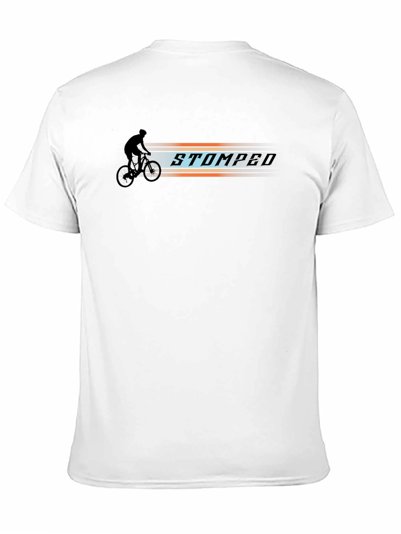 Stomped Bike Rider Graphic Tee