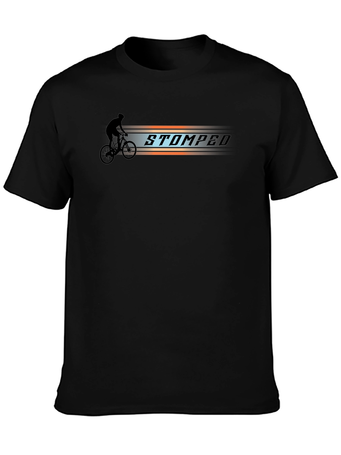 Stomped Bike Rider Graphic Tee