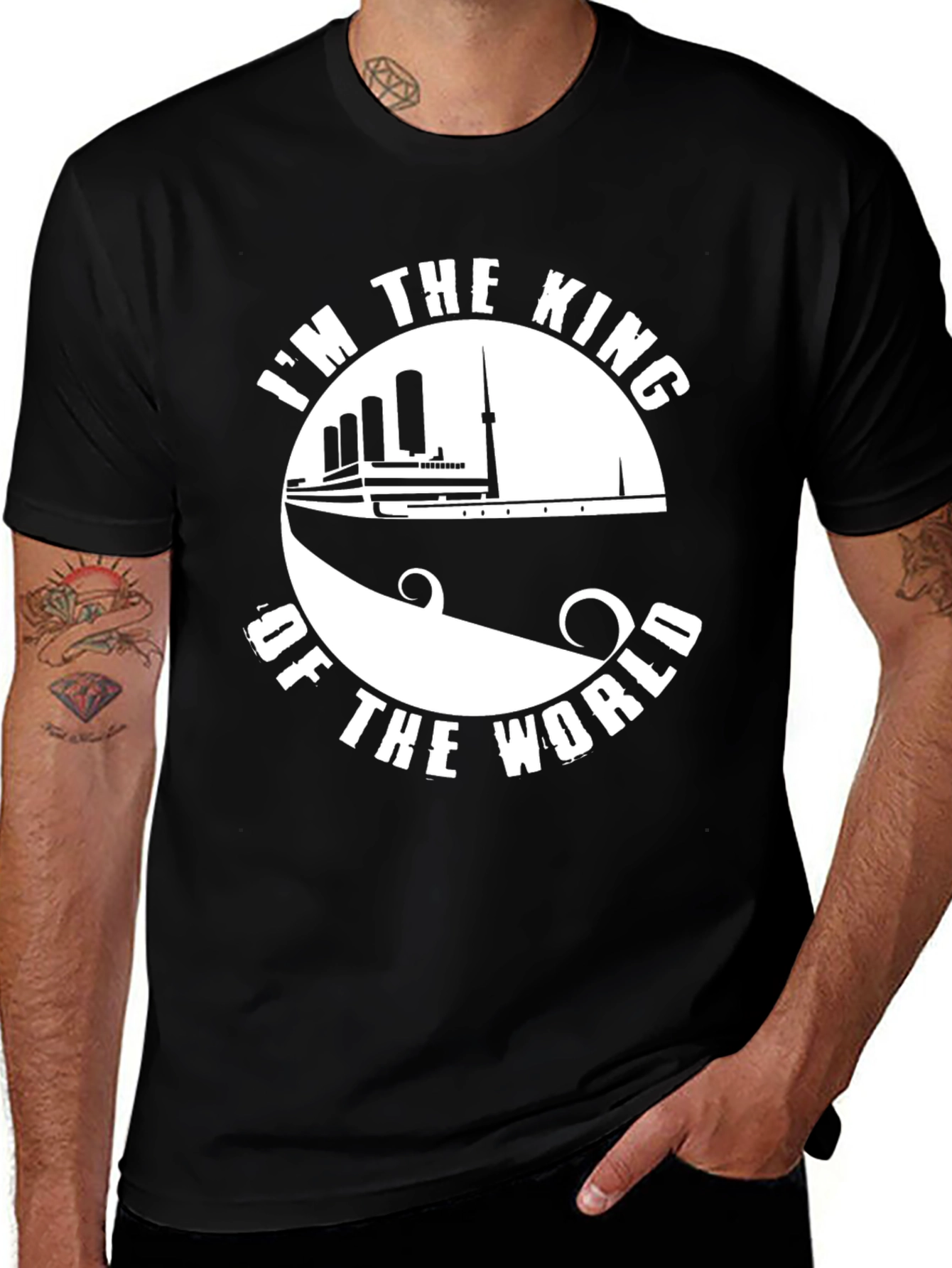 Titanic King of the World Graphic T-Shirt