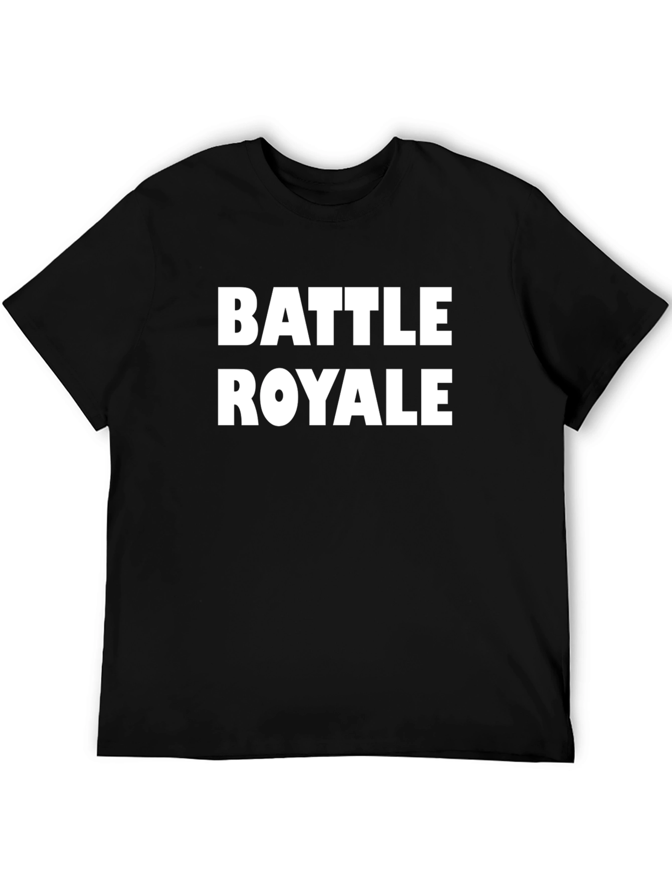 Battle Royale T-Shirt - Black Cotton Tee