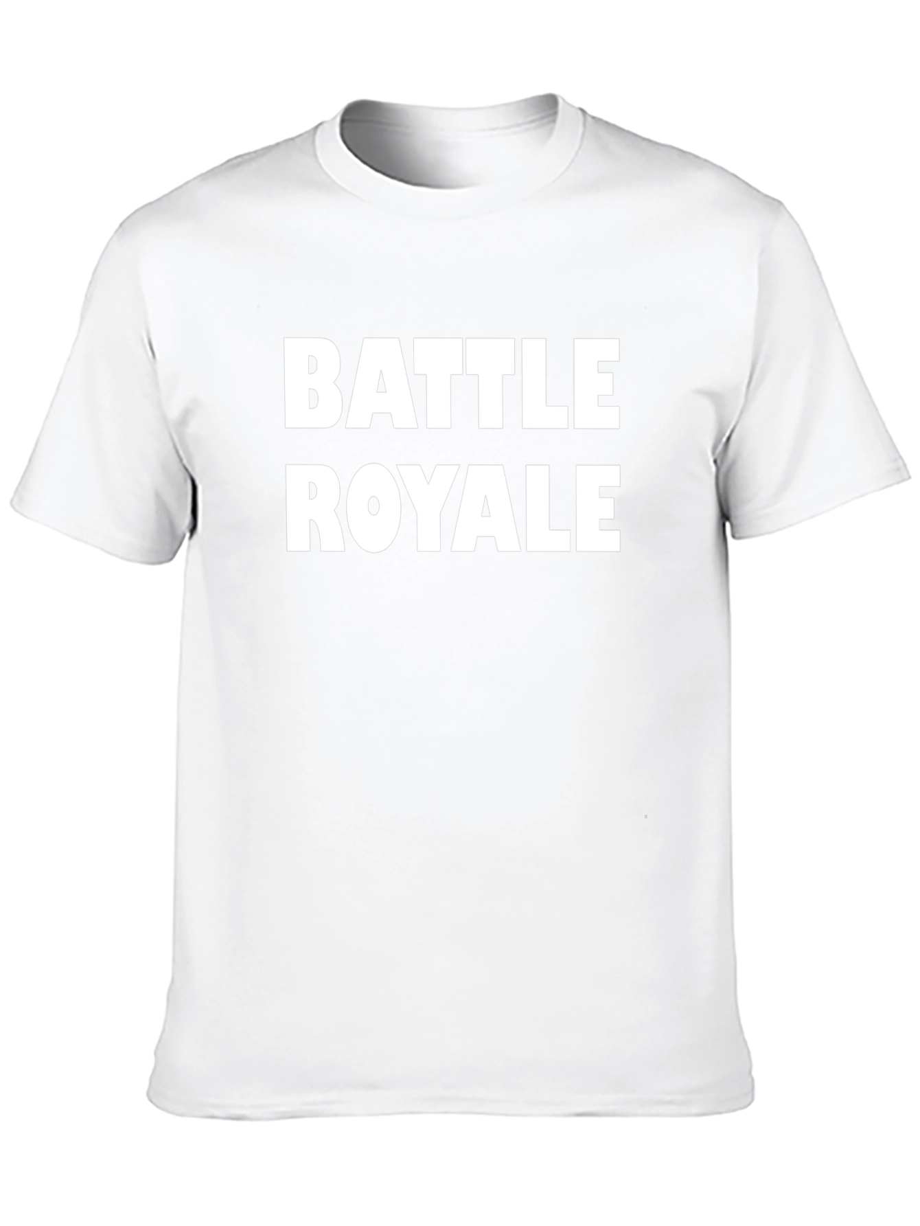 Battle Royale T-Shirt - Black Cotton Tee