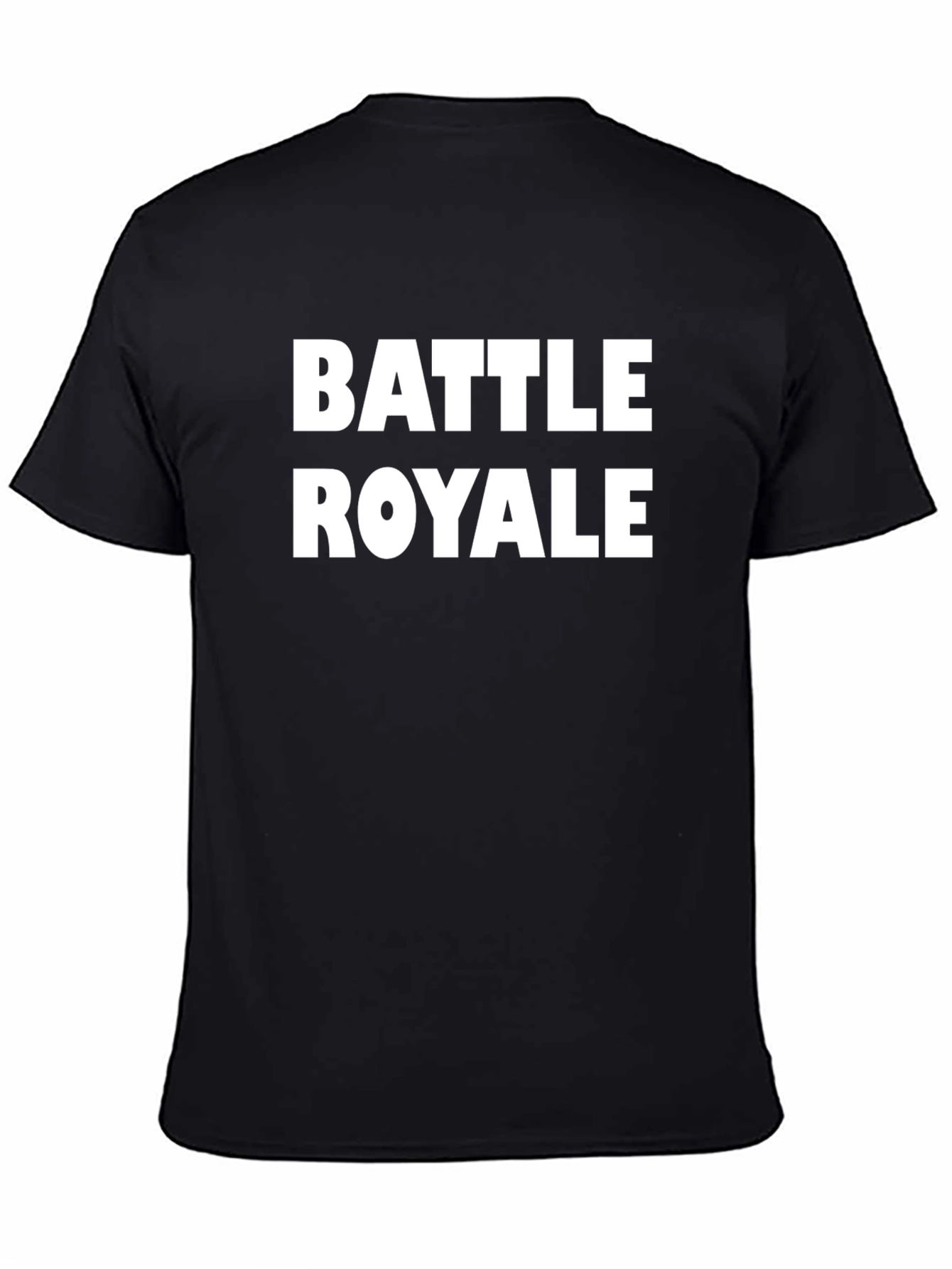 Battle Royale T-Shirt - Black Cotton Tee
