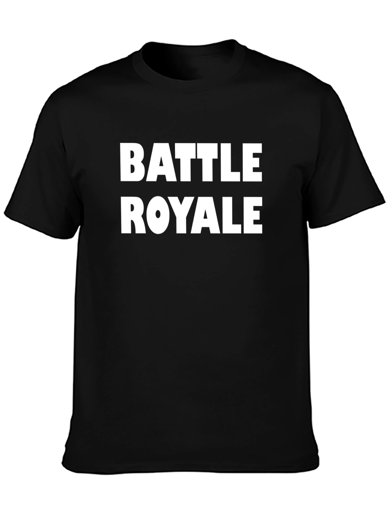 Battle Royale T-Shirt - Black Cotton Tee
