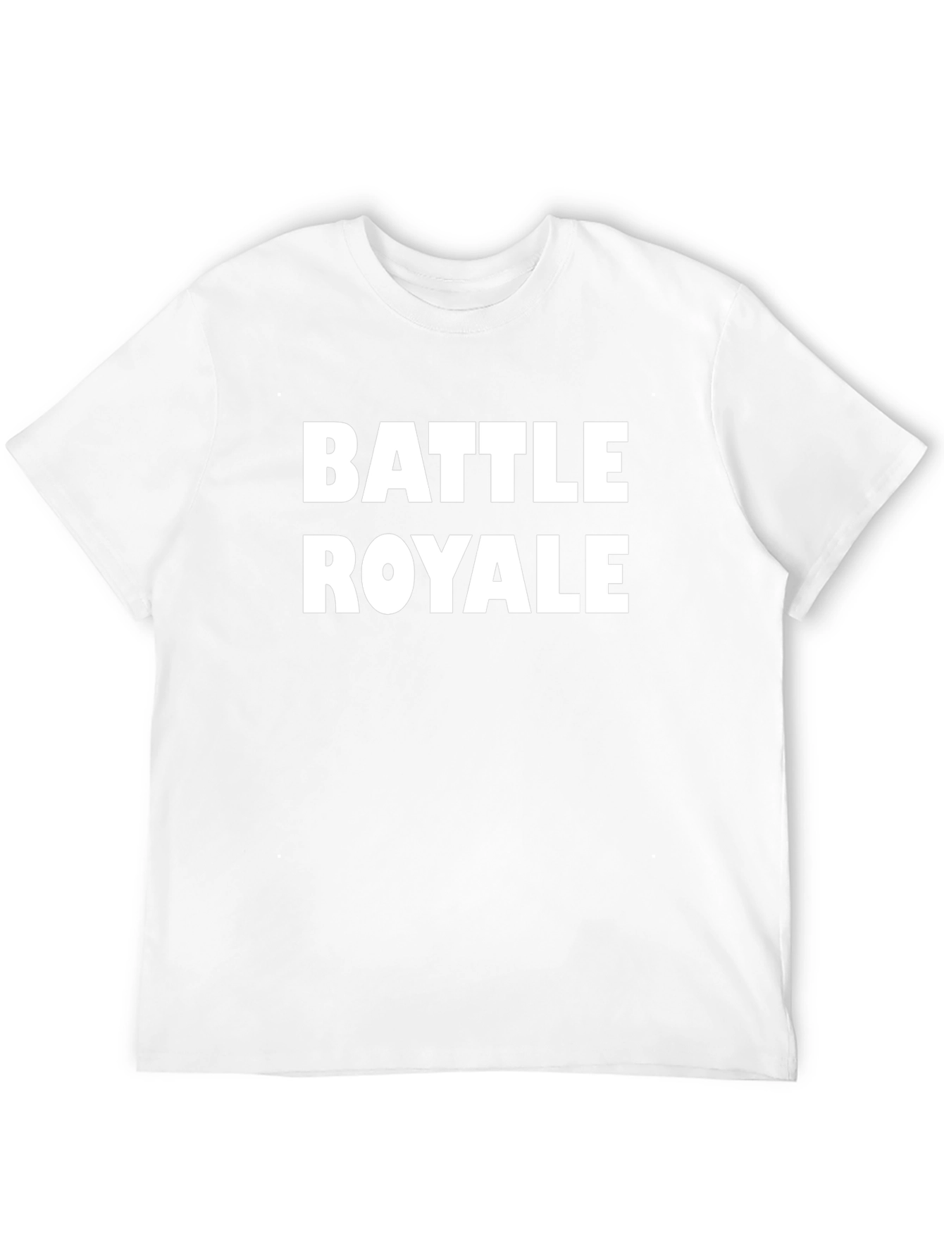 Battle Royale T-Shirt - Black Cotton Tee