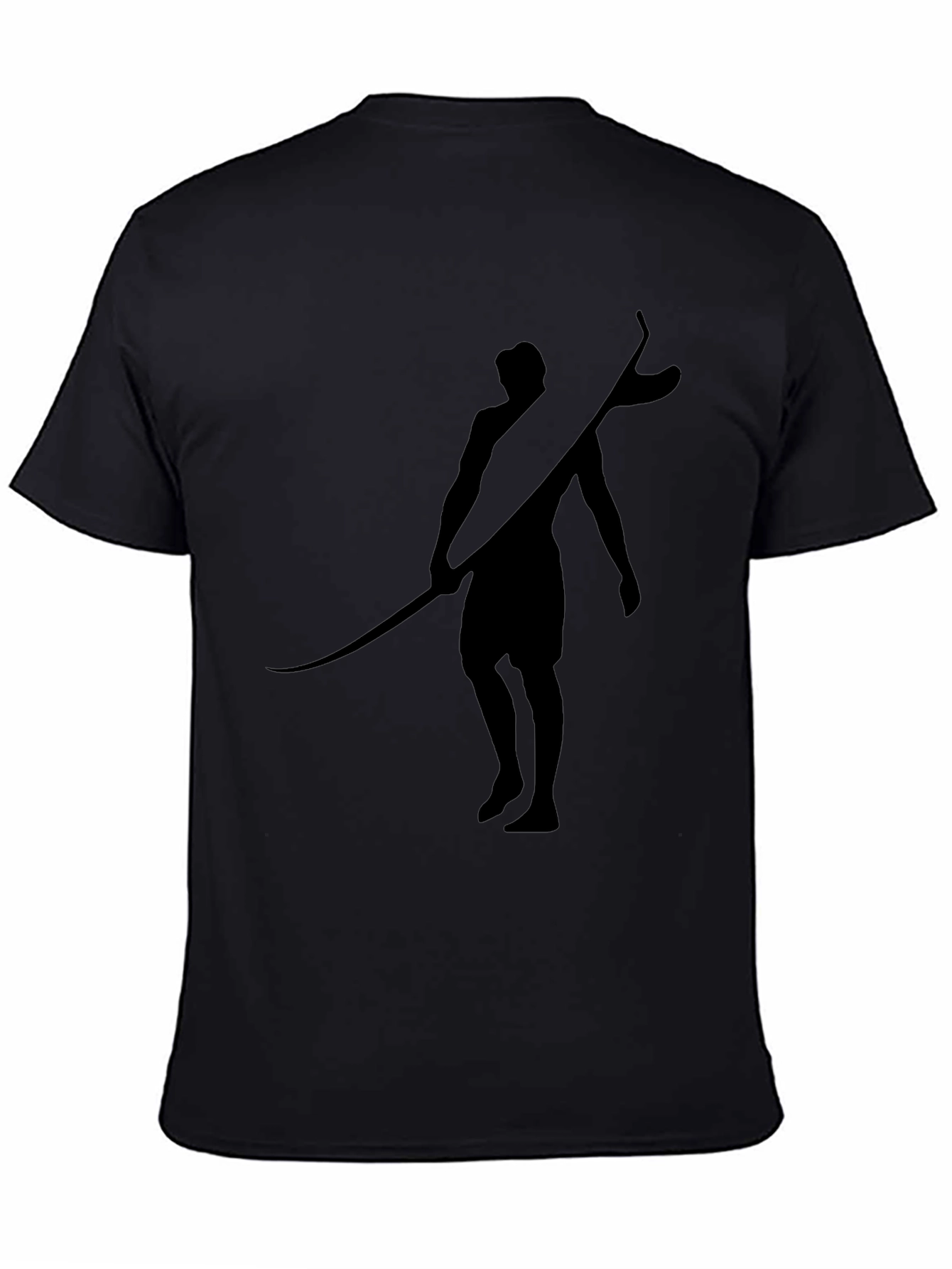 Black Surfer Graphic Tee