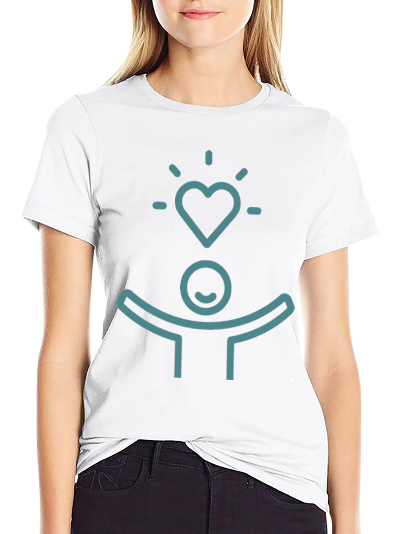 Heart & Soul Graphic Black T-Shirt