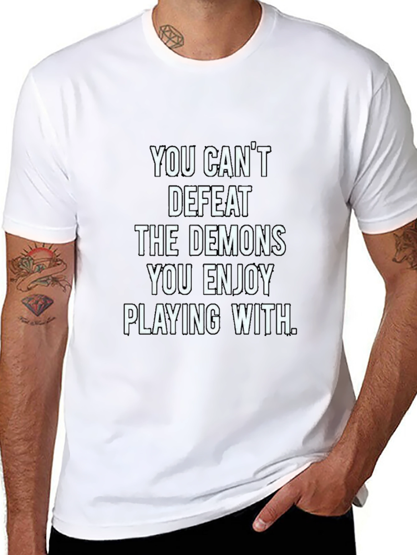 Demons T-Shirt - Dark Humor Graphic Tee