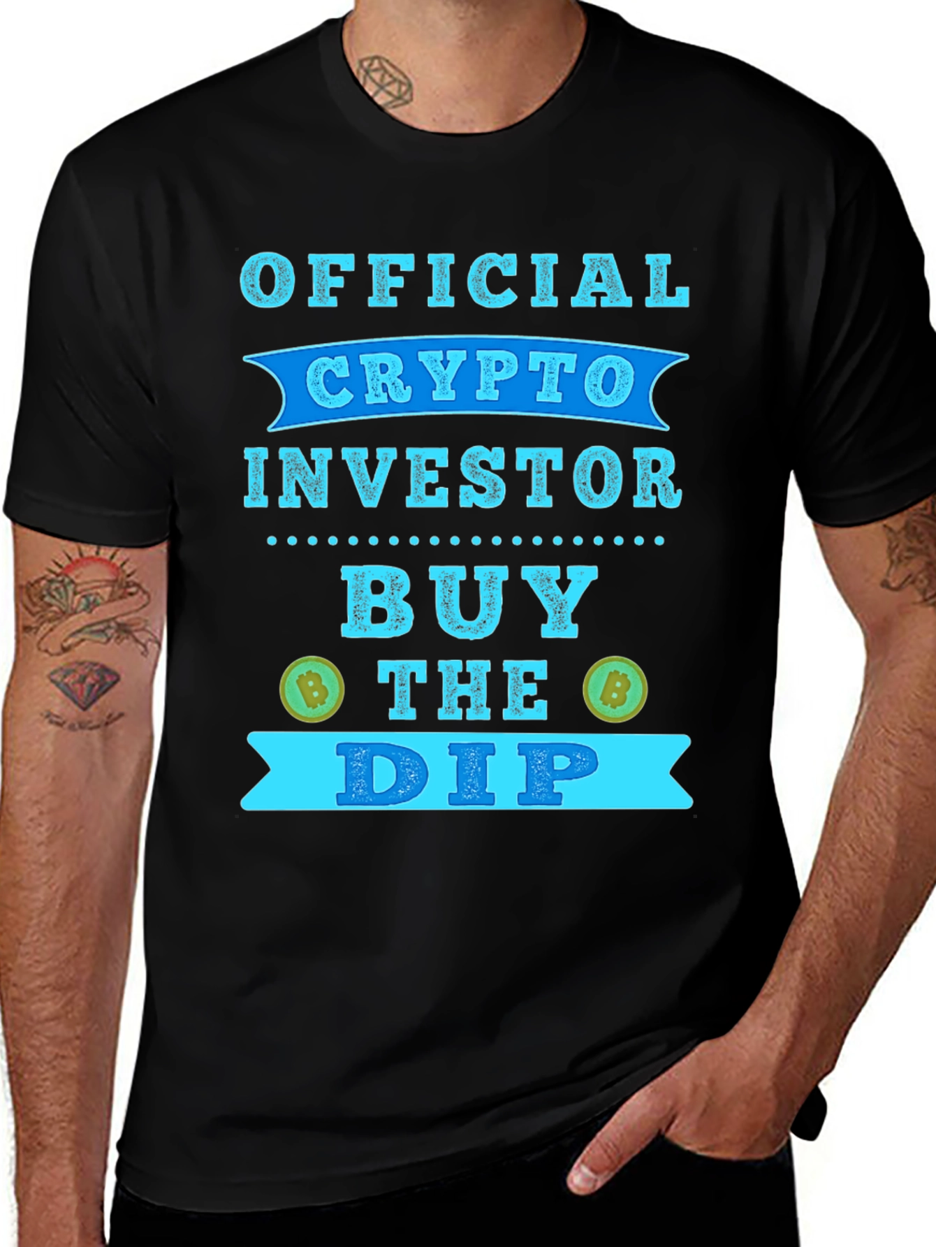 Crypto Investor T-Shirt - Buy The Dip