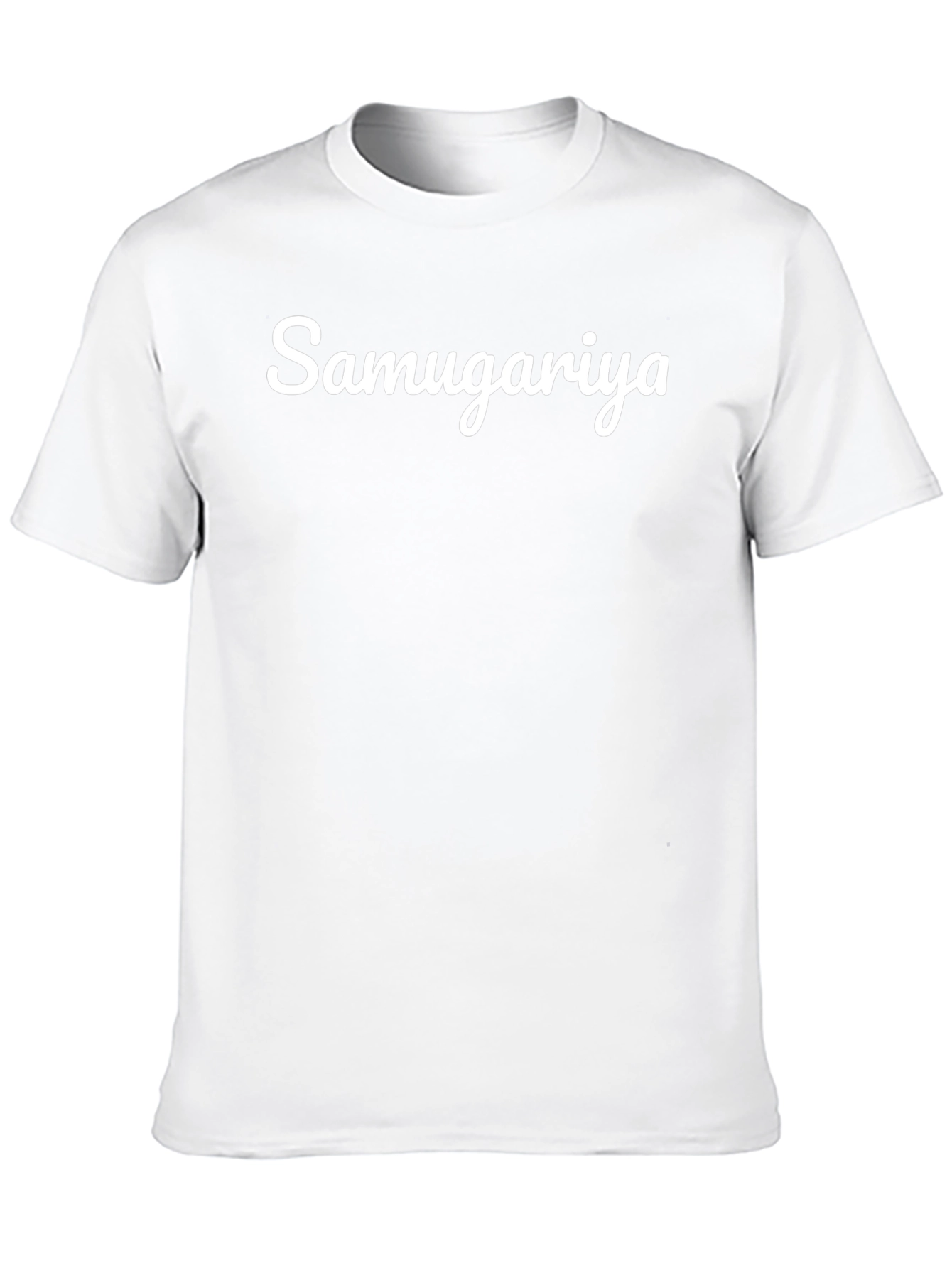 Samugariya Stylish Black Graphic Tee
