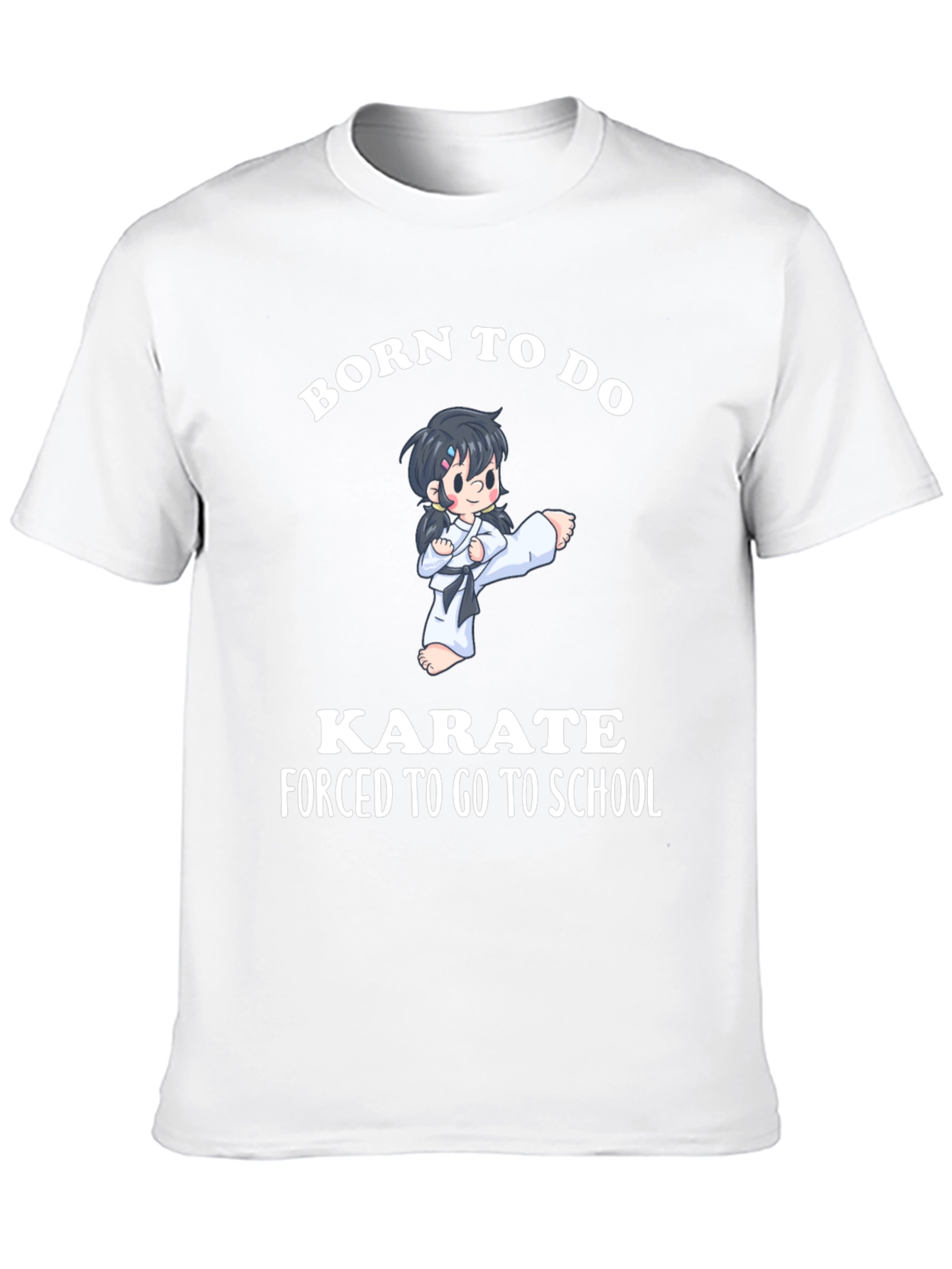 Born To Do Karate Graphic T-Shirt