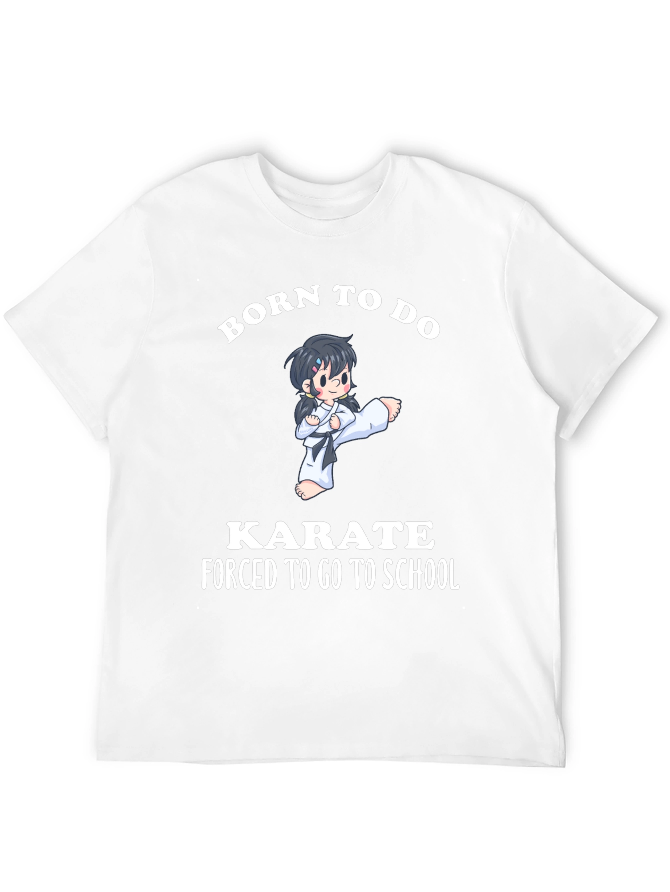 Born To Do Karate Graphic T-Shirt