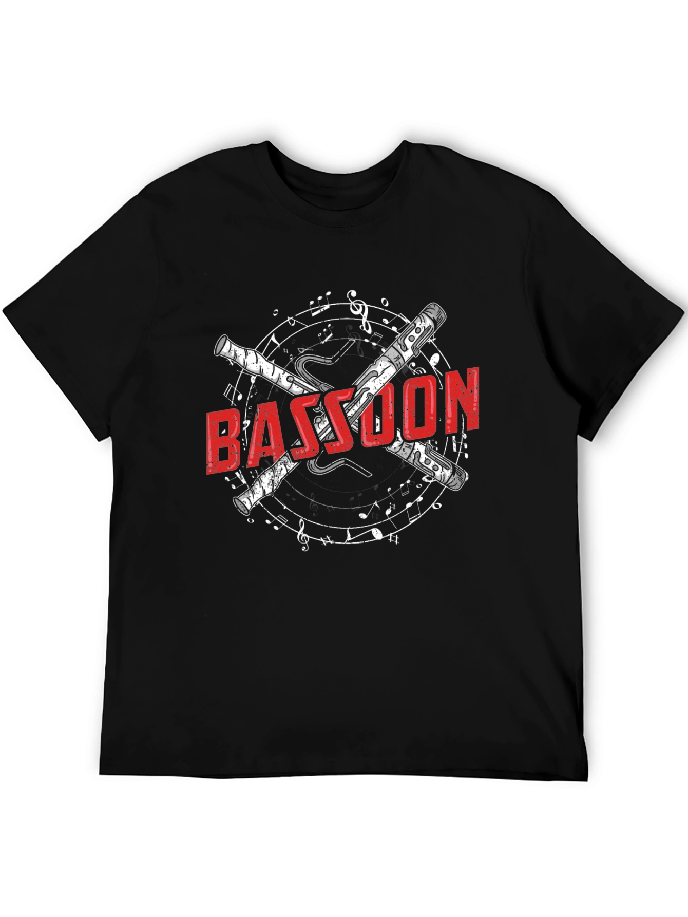 Bassoon Music T-Shirt - Musical Instrument Tee