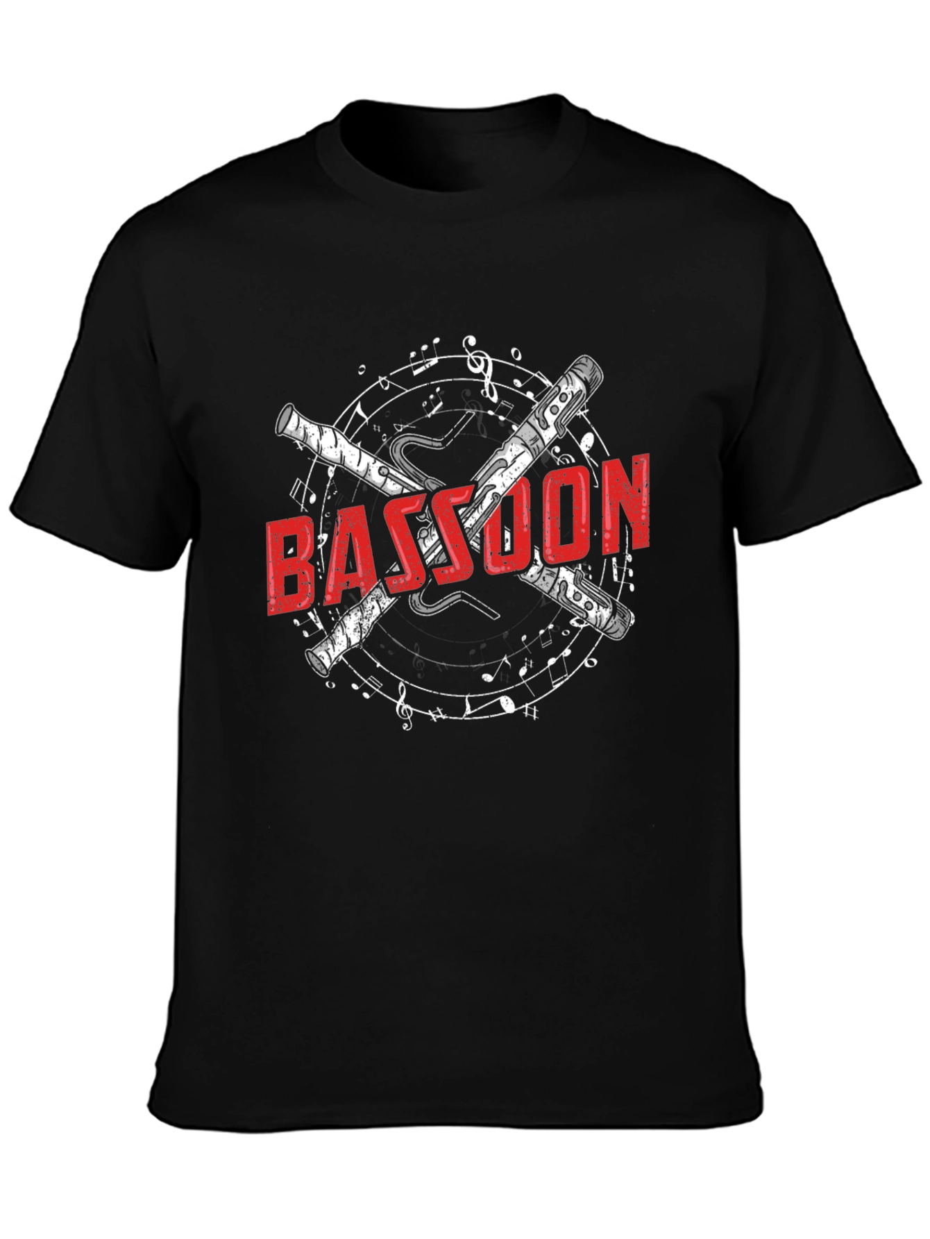 Bassoon Music T-Shirt - Musical Instrument Tee