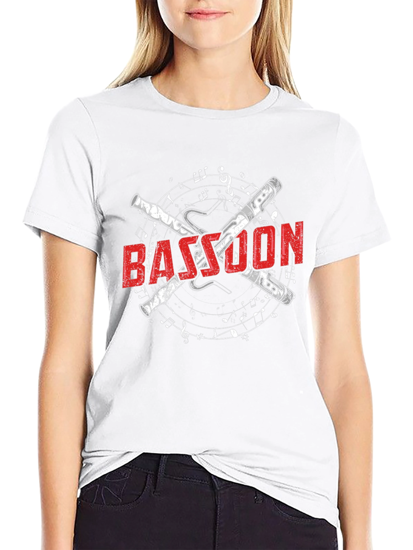 Bassoon Music T-Shirt - Musical Instrument Tee