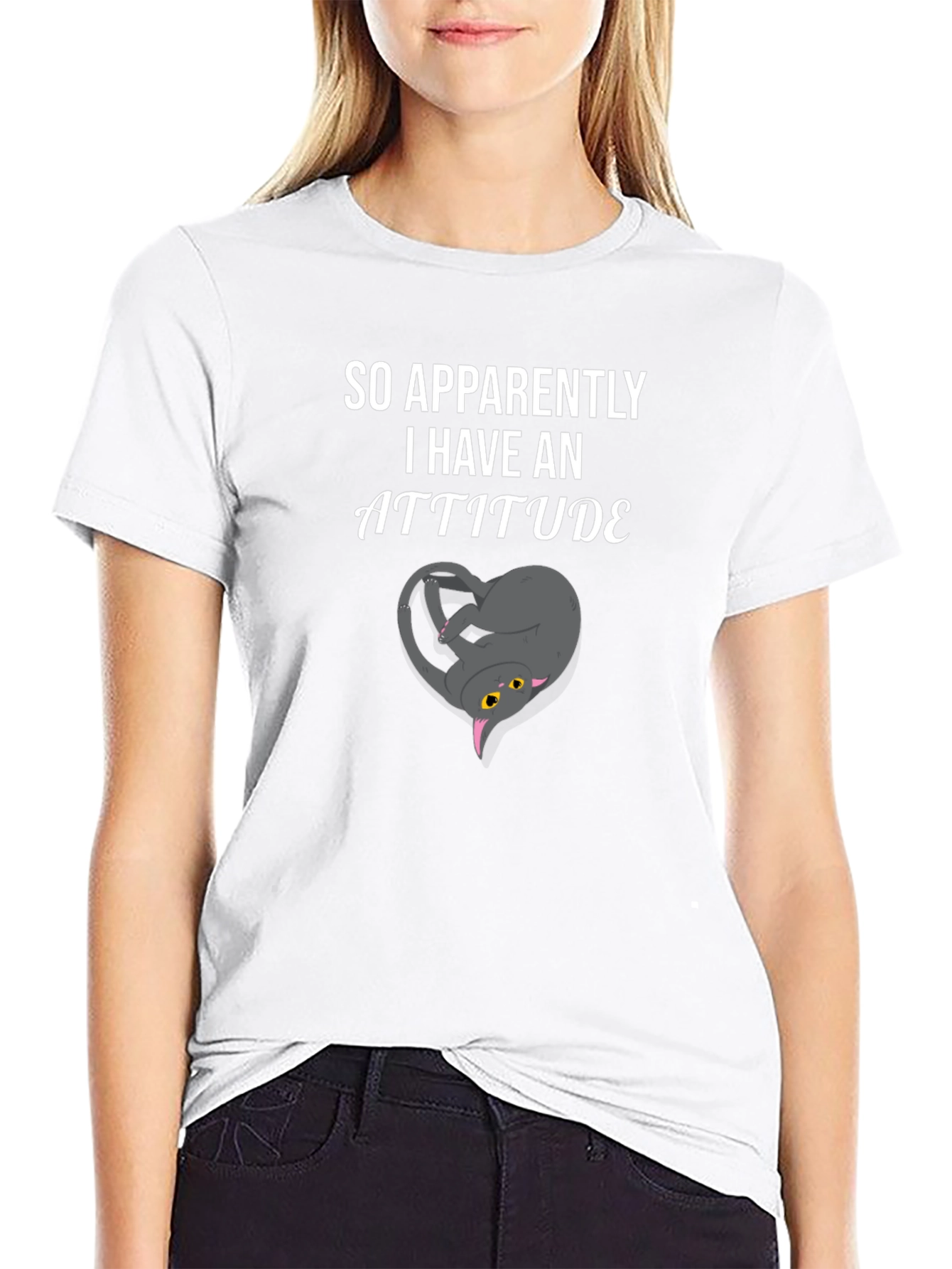 So Apparently I Have An Attitude Funny Cat T-Shirt