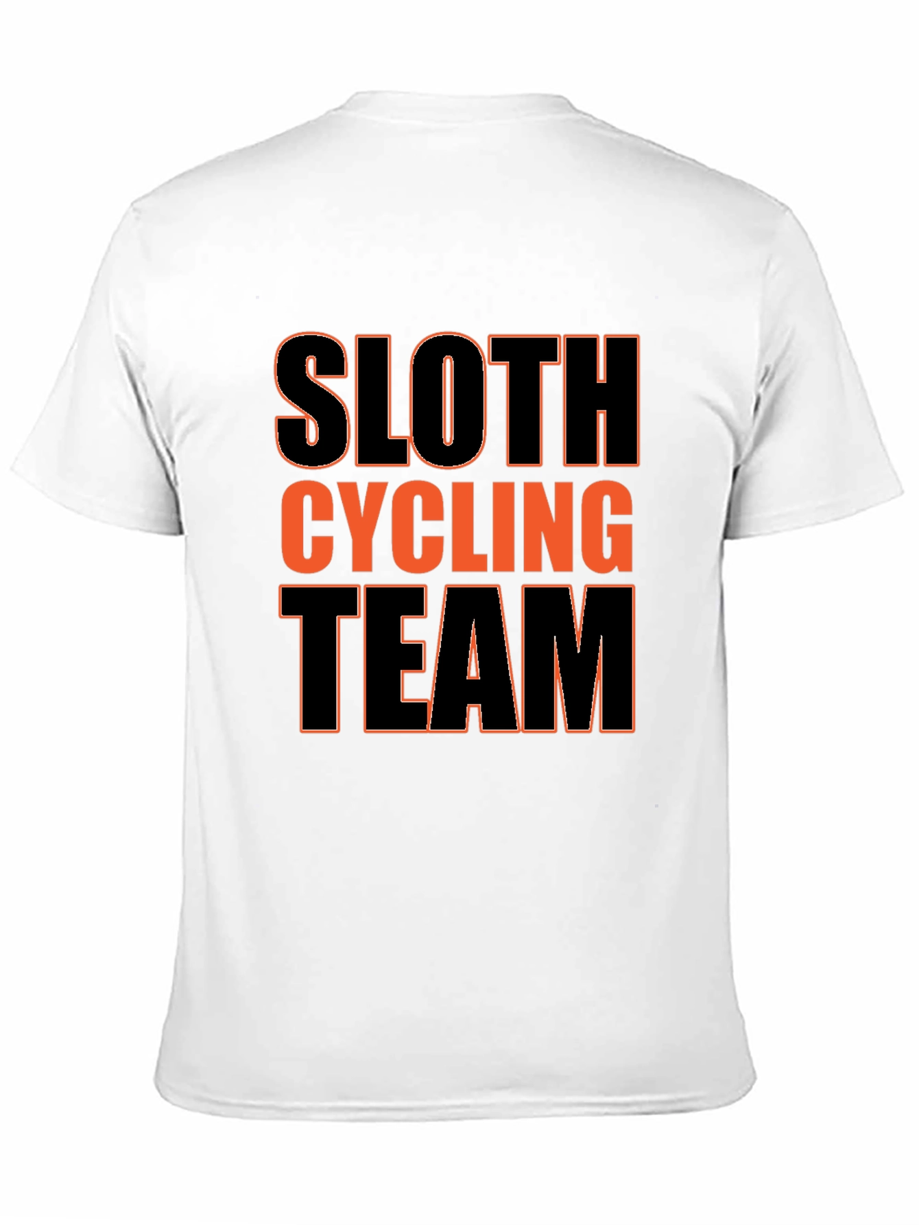 Sloth Cycling Team Black T-Shirt